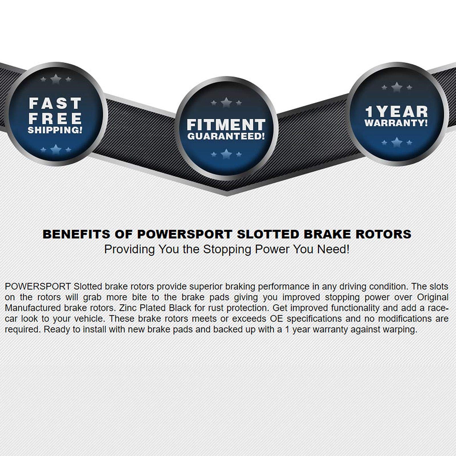 Premium Ceramic Rear Brake Pads & Rotors Kit for 2008 Volvo S80 - High Performance Braking System, Quiet & Durable - Perfect for City Driving, Highway Commuting & Sporty Rides