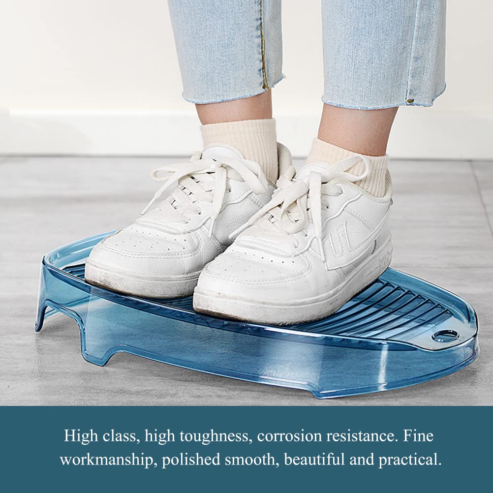 Operitacx Blue PET Washboard - Portable Clothes Washing Board for Laundry, Camping & Travel - Durable Plastic Scrubber for Hand Washing Clothes - Perfect for Small Spaces, Apartments & Outdoor Use