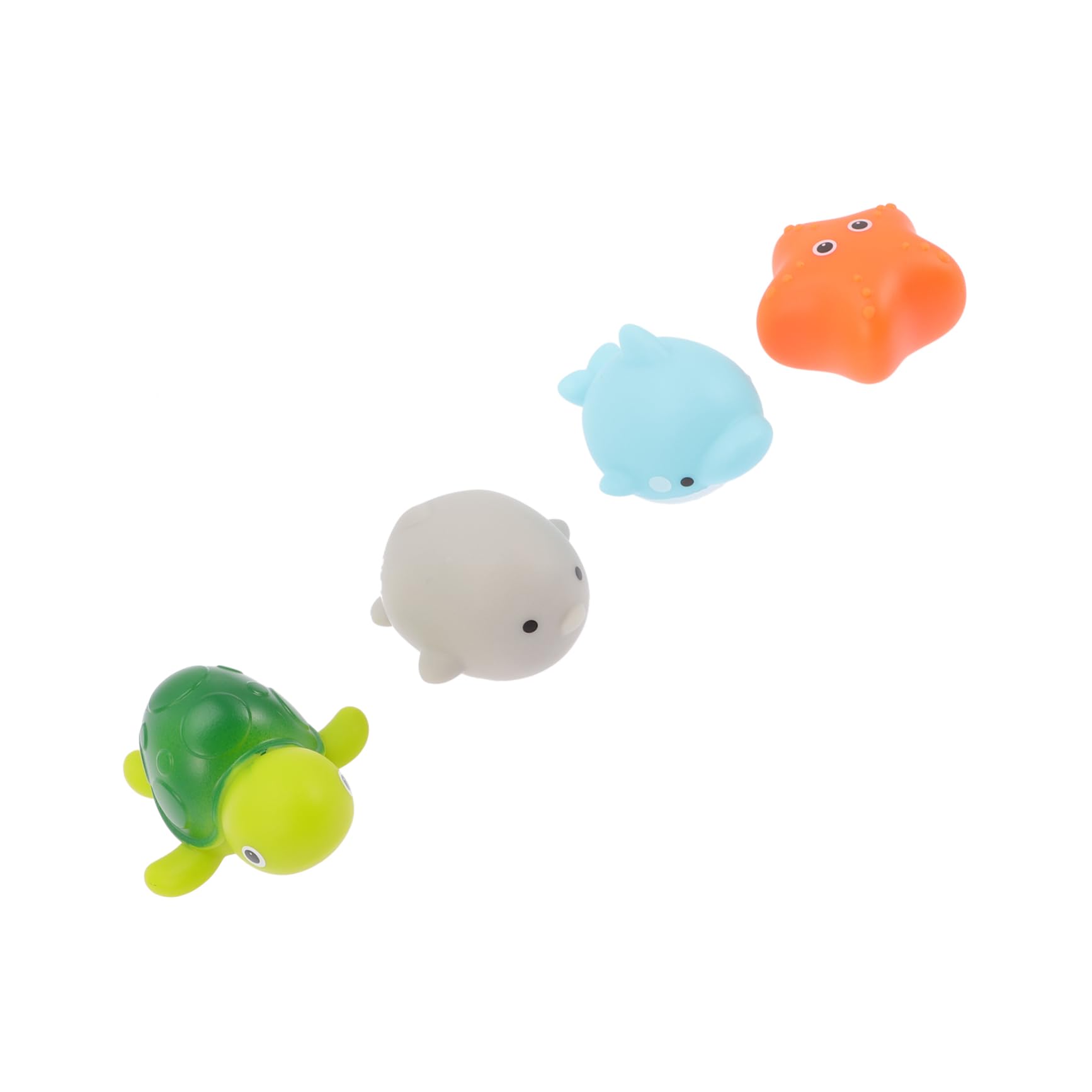 VICASKY 16-Piece LED Bath Toys for Kids - Glow in The Dark Floating Light Up Bathtub Toys for Toddlers & Babies - Fun Sensory Water Play for Bathtime, Pool & Outdoor Activities