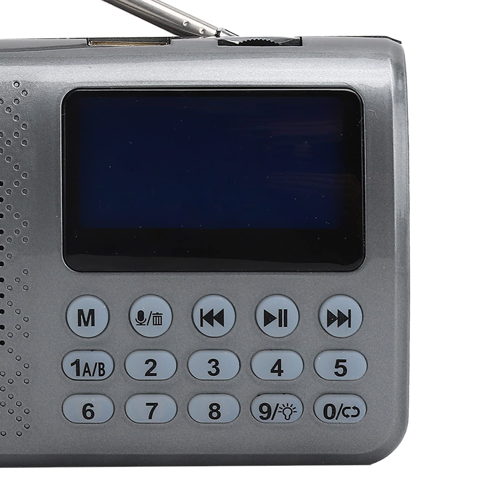 Dpofirs Portable FM Digital Radio with LED Display - Multifunctional Audio Player with Memory Function, Wireless FM Radio, Supports Memory Card & USB Playback | Perfect for Home, Office, Travel & Outdoor Activities