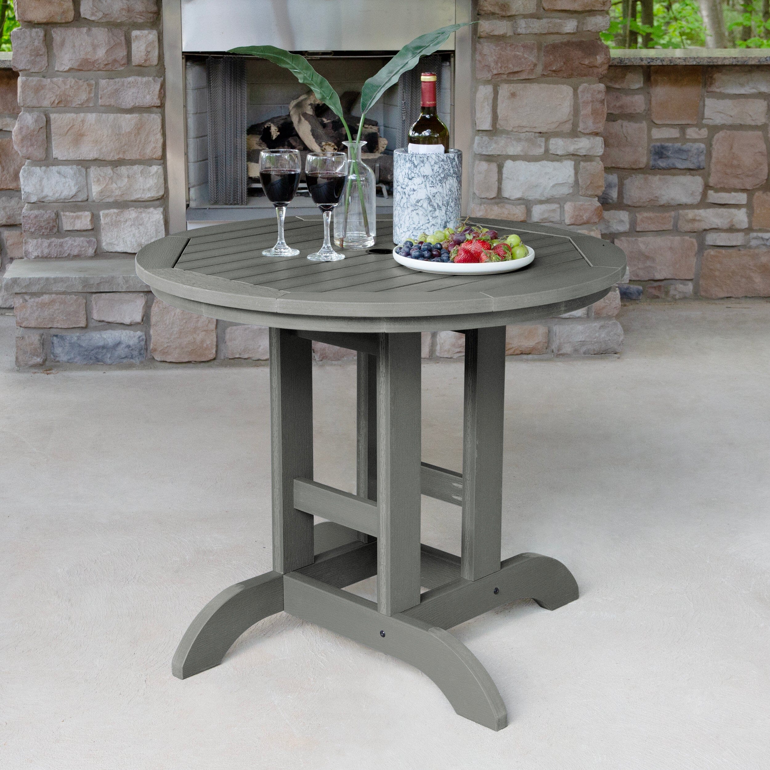 36 Inch Round Dining Table - Perfect Height for Dining Room, Kitchen, or Breakfast Nook - Solid Wood Modern Table for Family Gatherings & Dinner Parties