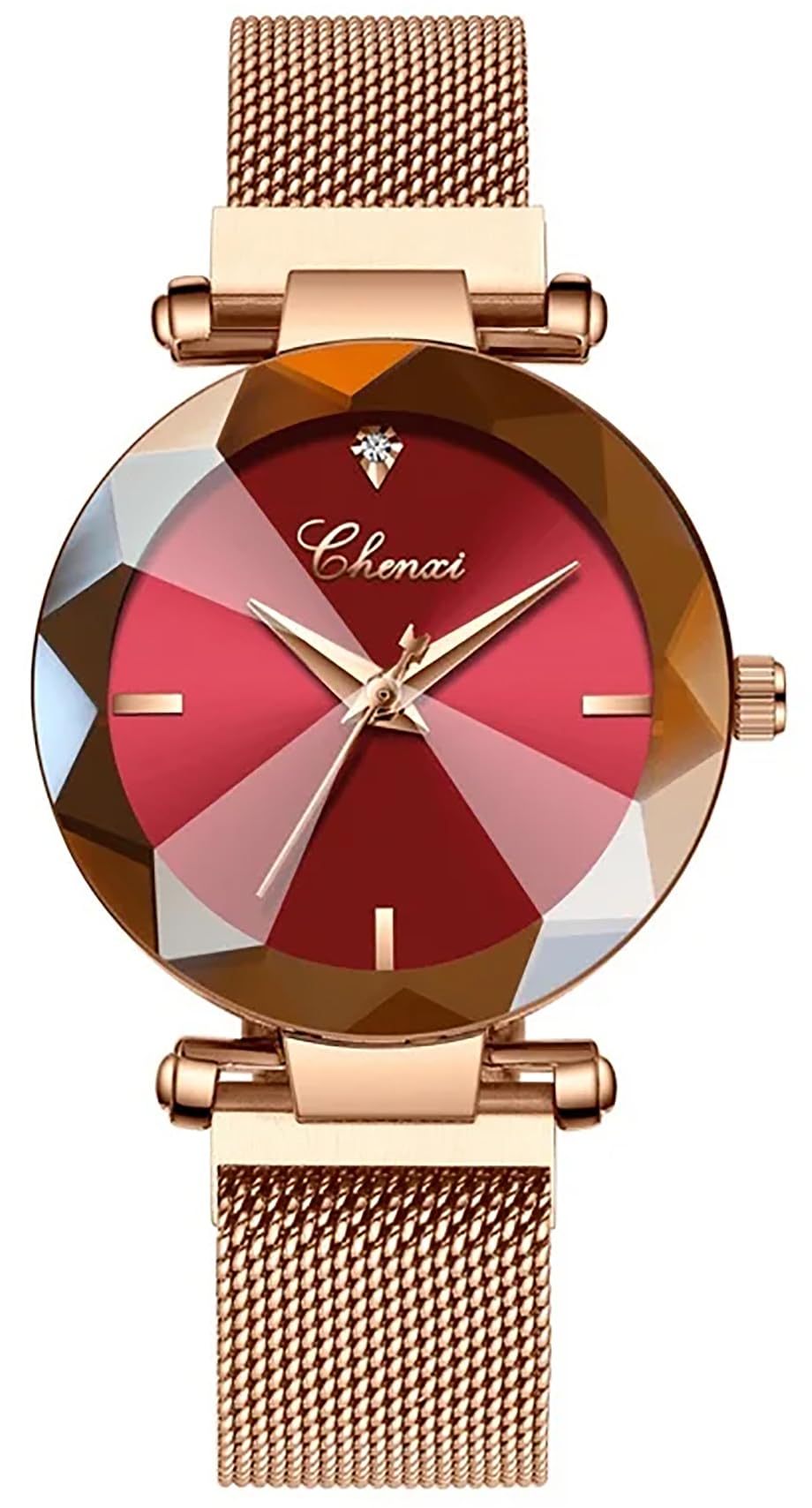 Luxury Women's Watches Analog Quartz Watch with Mesh Bracelet - Waterproof Ladies Wristwatch for Business, Party & Everyday Wear