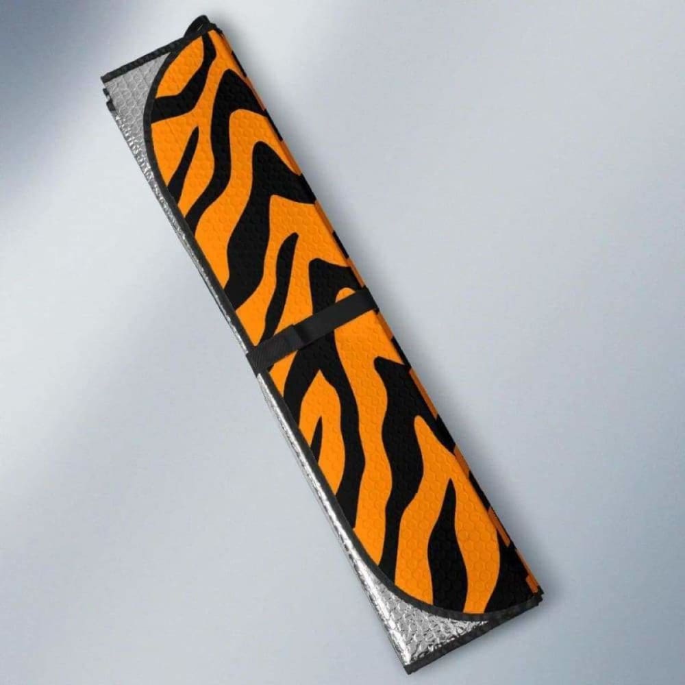 Premium Bengal Tiger Print Car Sun Shade - UV Protection & Heat Blocking for Vehicles - Perfect for Summer Driving, Road Trips, and Parking Protection