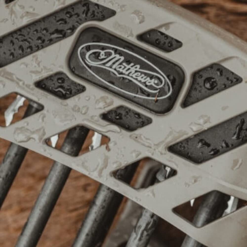 Mathews Lowpro Fixed Quiver for Right Hand - Granite Color | Lightweight Bow Hunting Accessory for Archery & Target Practice