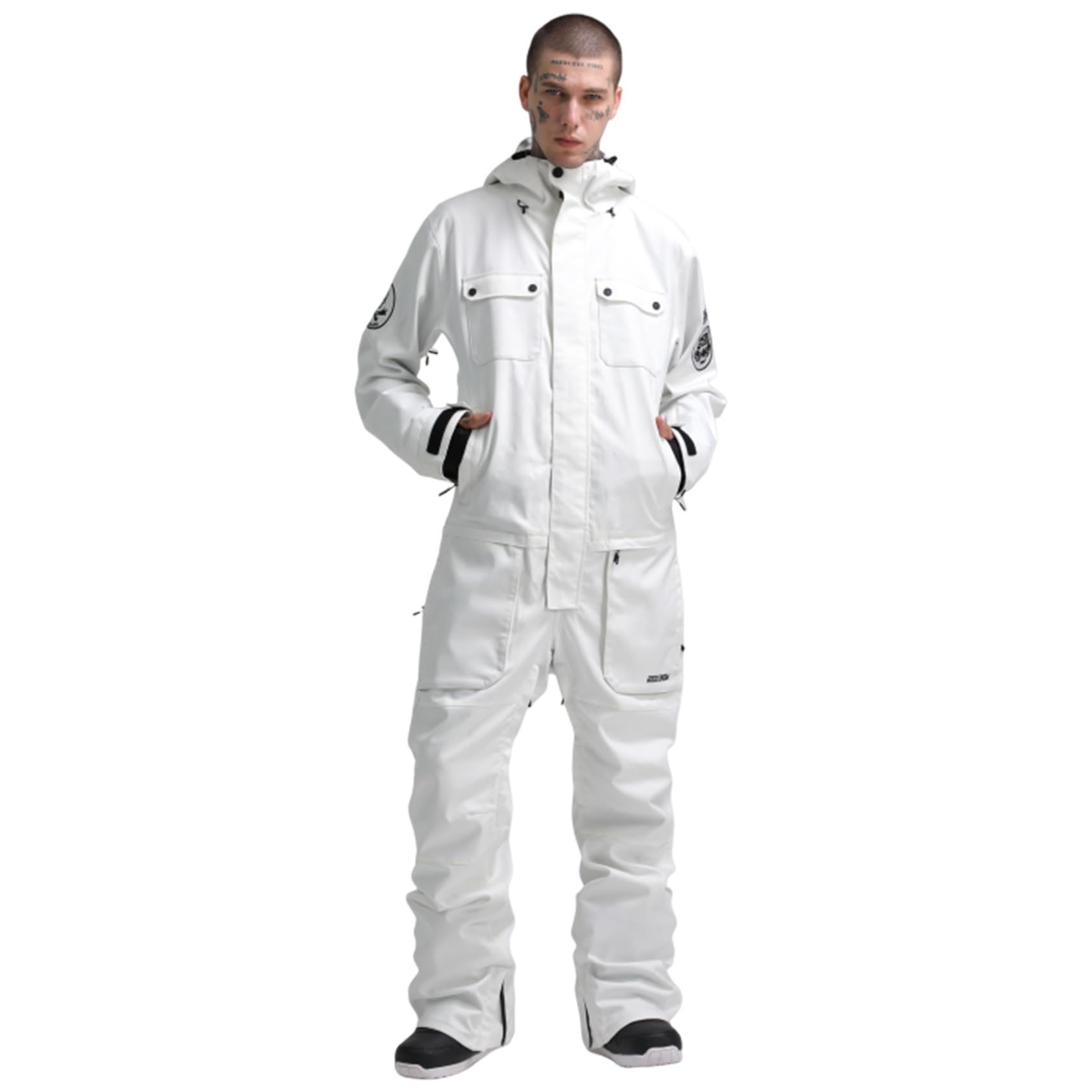 GSOU SNOW Waterproof Windproof Insulated Ski Suits for Women & Men - One Piece Snowsuit for Skiing, Snowboarding & Winter Sports - Perfect for Ski Resorts, Snow Parks & Cold Weather Adventures