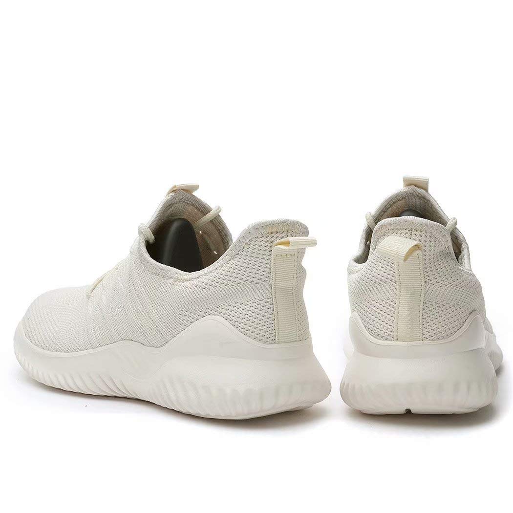 KEEZMZ Women's Lightweight Slip-On Walking & Running Shoes - Breathable Casual Tennis Sneakers for Women - Perfect for Gym, Workout, Jogging and Daily Wear