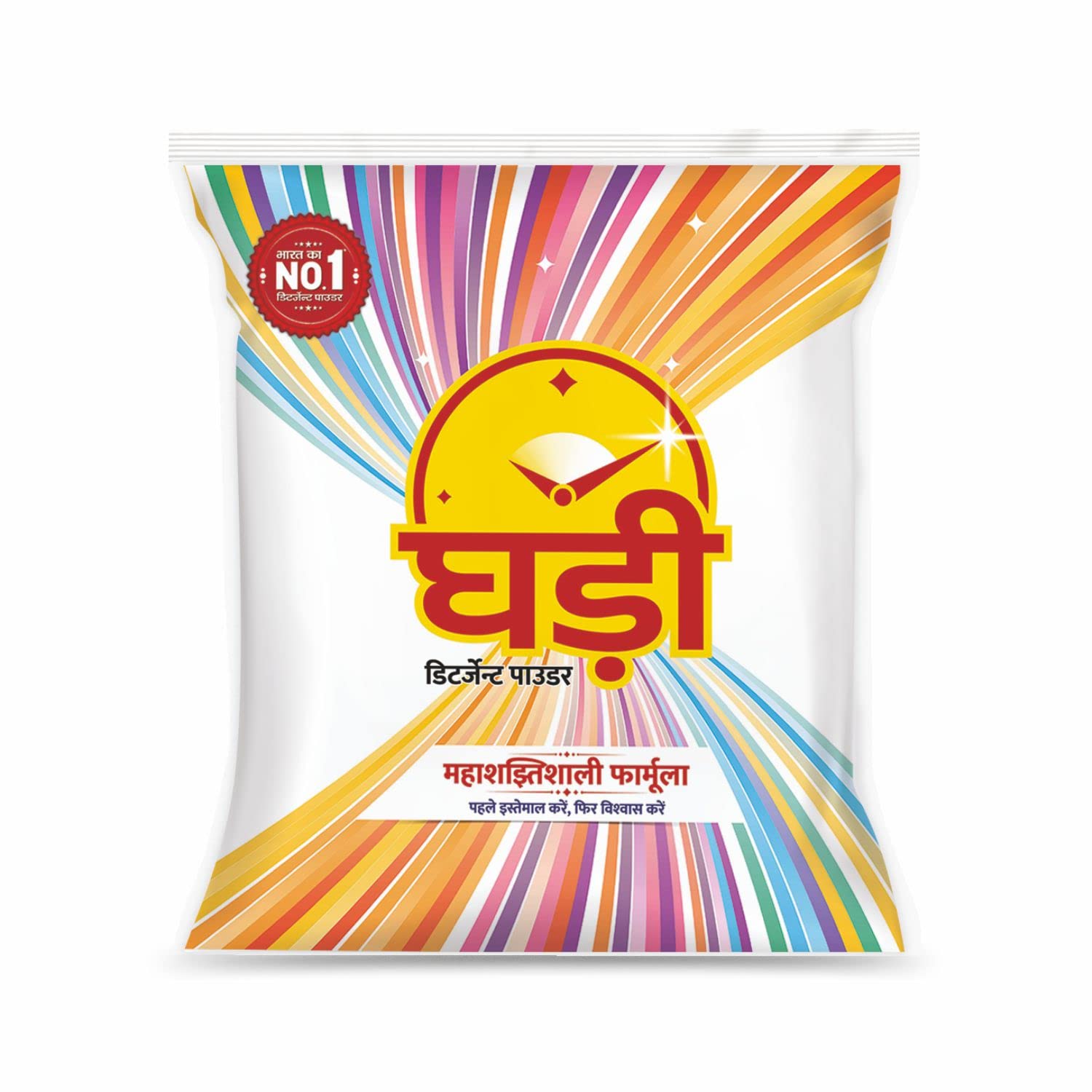 Ghadi Detergent Powder - 3kg (6.6 lbs) | High-Efficiency Laundry Detergent for Stain Removal | Perfect for Washing Machines & Hand Wash