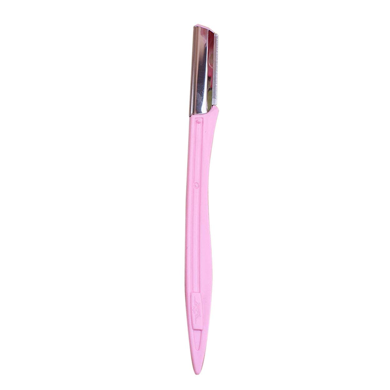 Lorenlli Portable Eyebrow Trimmer for Women - Stainless Steel Eyebrow Razor & Hair Removal Scraper | Perfect for Travel, Makeup Kits & At-Home Grooming