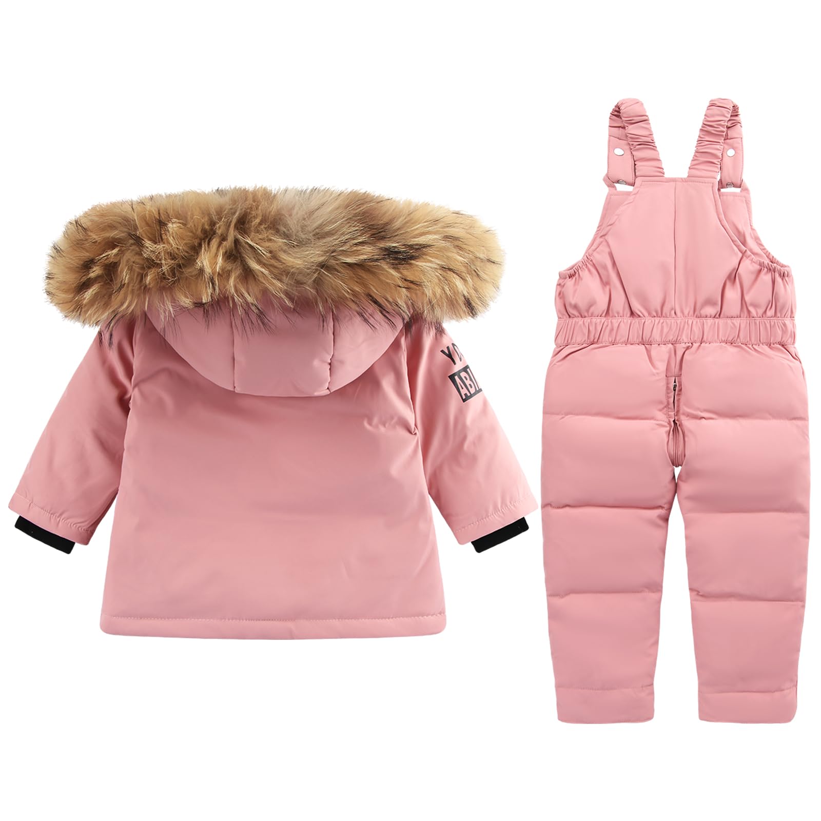 **Warm Baby Snowsuit for Toddlers 1-5T - Winter Coat & Pants Set for Boys & Girls - Perfect for Snow Play, Outdoor Adventures & Cold Weather**