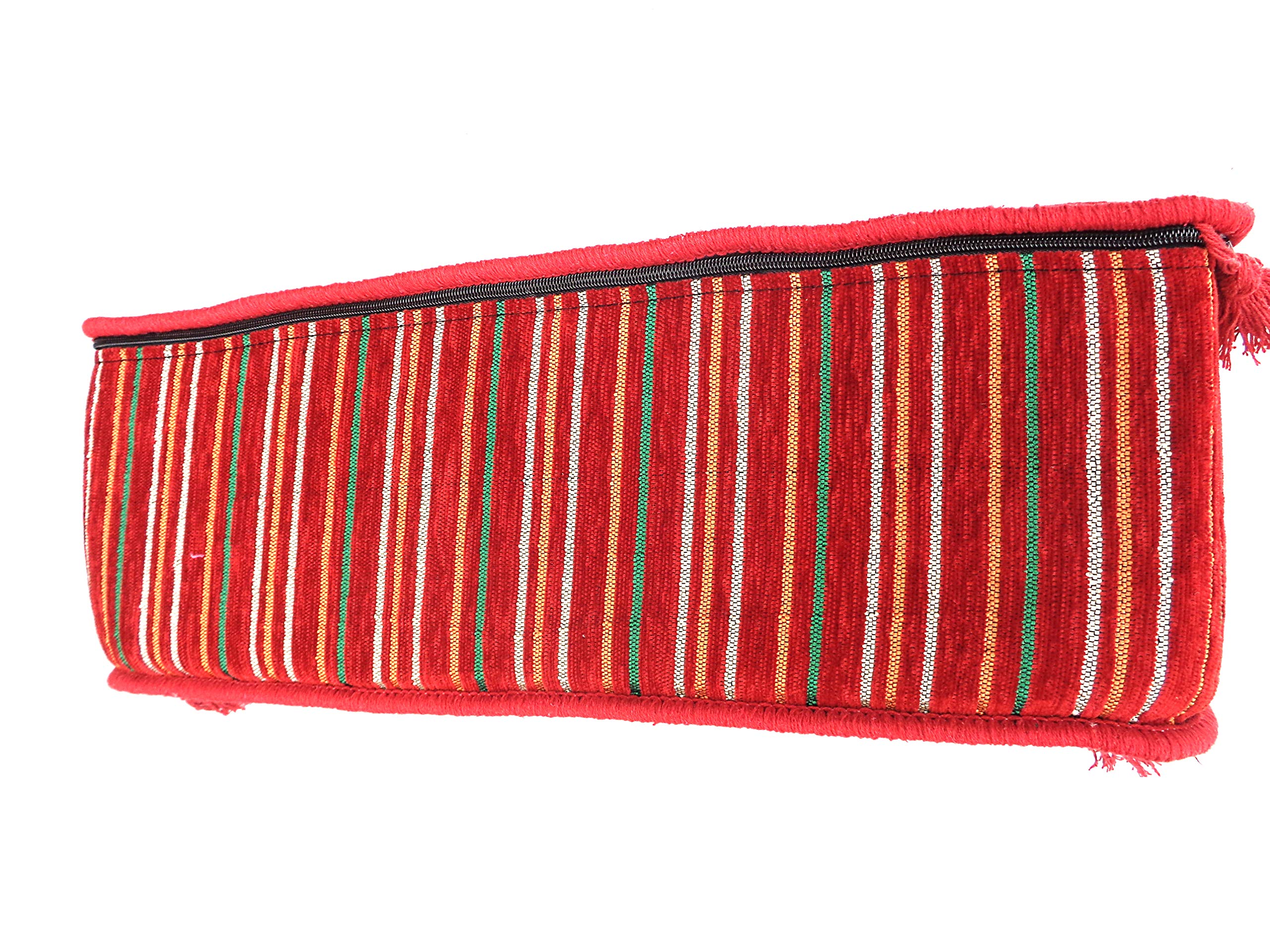 Handmade Kilim Poufs & Ottoman Footstools - Arabic Coffee Table, Pet Bed & Turkish Poufs MA 46 - Perfect for Boho Living Rooms, Meditation Spaces & Cozy Home Decor