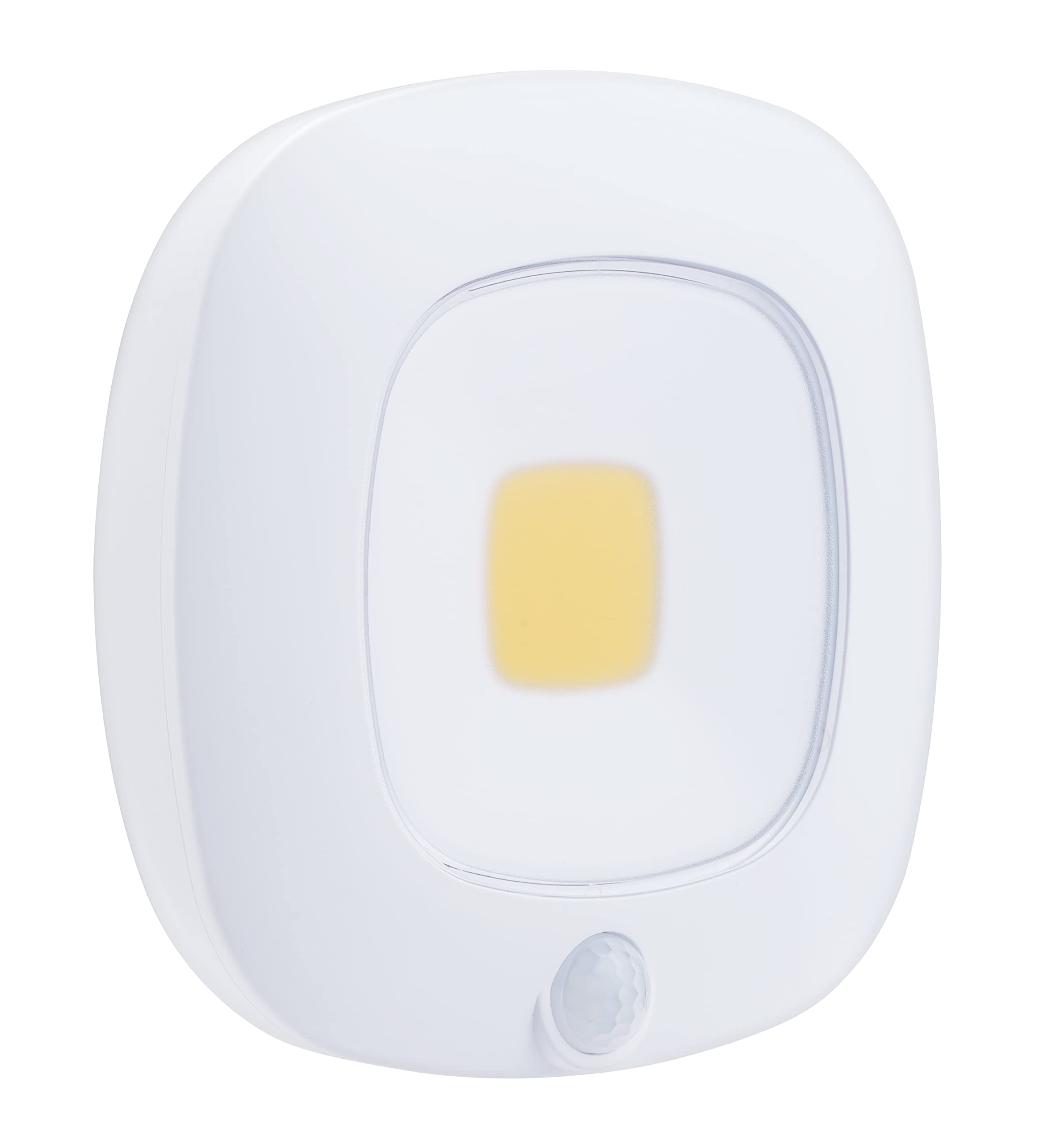 Fulcrum 30028-308 Motion Sensor LED Ceiling Light - White, Energy Saving Automatic Light for Hallway, Closet & Staircase (Single Pack)