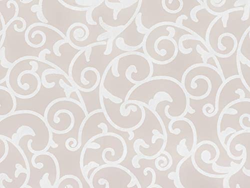 Pearl Scroll Gift Wrap Roll 24