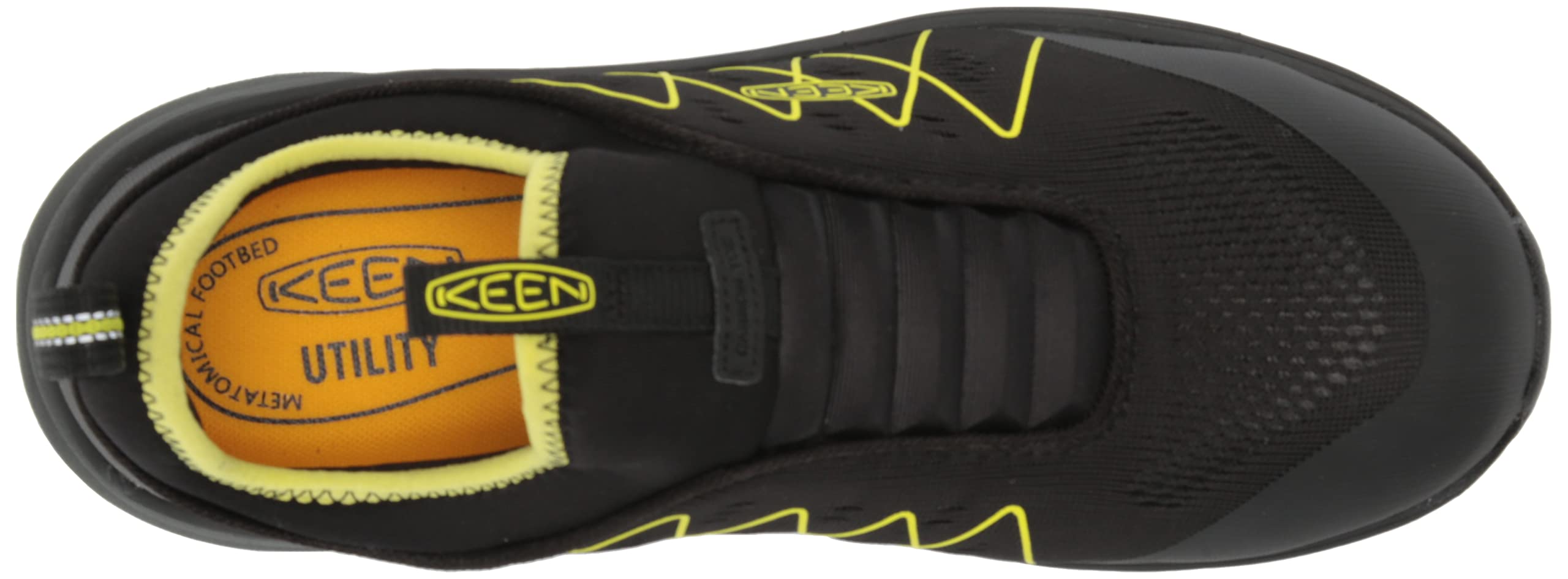 KEEN Utility Men's Vista Energy Low Height Composite Toe Slip-On Work Shoes - Lightweight & Comfortable for Construction, Warehouse & Industrial Safety Work