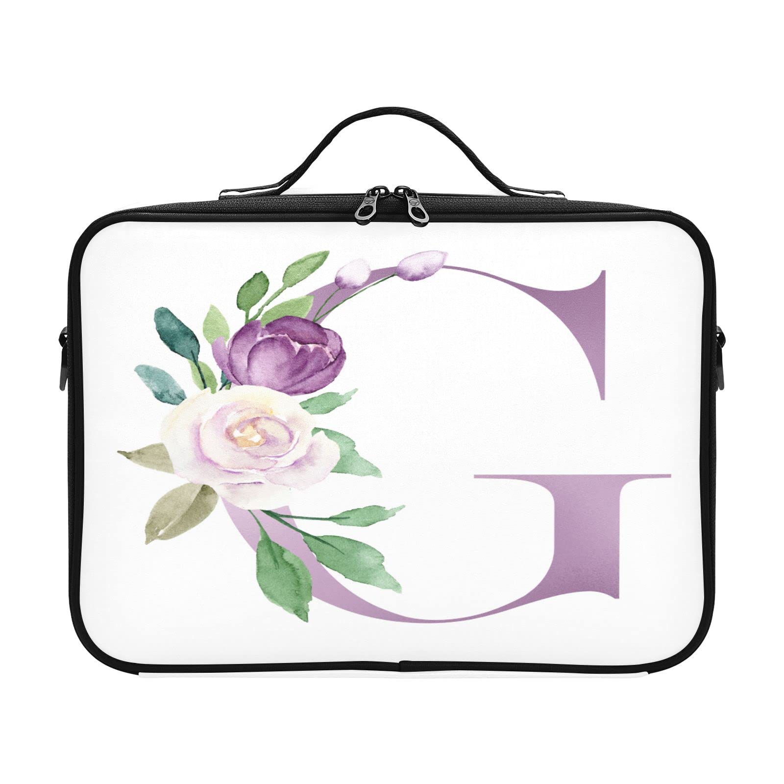 Moyyo G Travel Makeup Bag for Women - Professional Cosmetic Organizer & Portable Artist Storage Case - Perfect for Travel, Home, and Salon Use