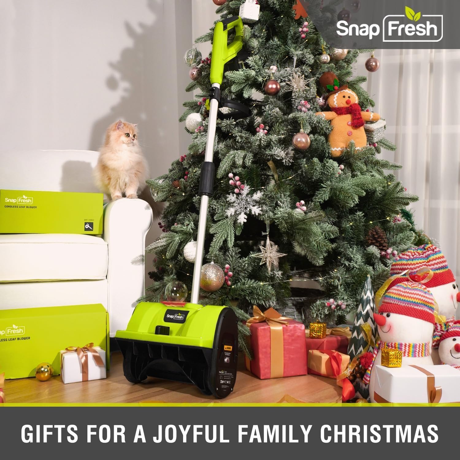 SnapFresh 20V Cordless Electric Snow Shovel - 12