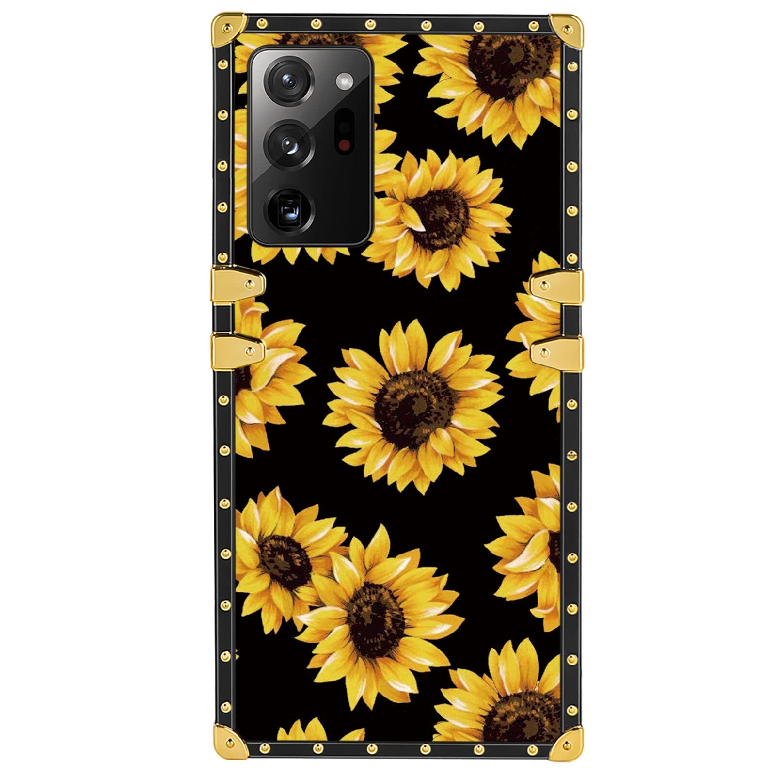 Luxury Shockproof Sunflower Phone Case for Samsung Galaxy Note 20 Ultra 5G (2020) [6.9
