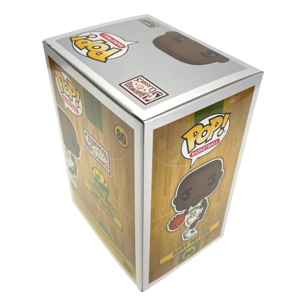 Gary Payton Autographed Funko Pop Vinyl Figure - Seattle SuperSonics #80 with JSA COA - Signed Memorabilia for NBA Fans & Collectors | Perfect for Display, Gifts, and Sports Memorabilia Collections