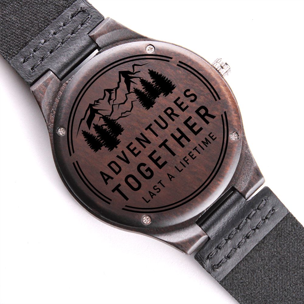 Personalized Engraved Watch for Men - Romantic Anniversary Gift, Christmas Present for Him - Perfect for Couples, Date Nights & Special Occasions