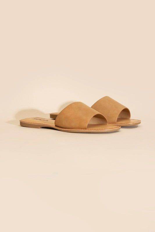 Airway S Flat Slides - Comfortable & Stylish Women's Sandals for Summer, Beach, and Casual Wear
