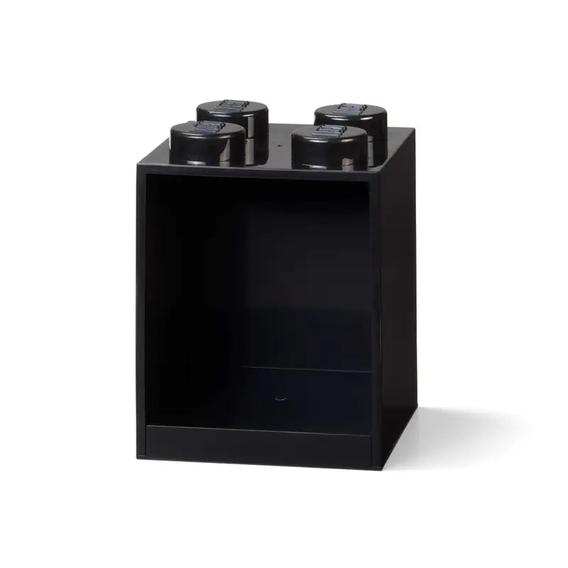 Lego 4 Stud Brick Shelf in Black - 30% Off | Perfect for Lego Storage & Organization | Space-Saving Toy Display for Kids & Collectors