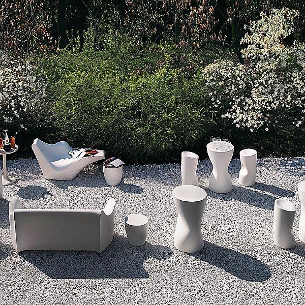 Driade Tokyo Pop Table - Modern Japanese-Inspired Dining Table for Small Spaces | Perfect for Apartments, Condos & Cozy Dining Areas