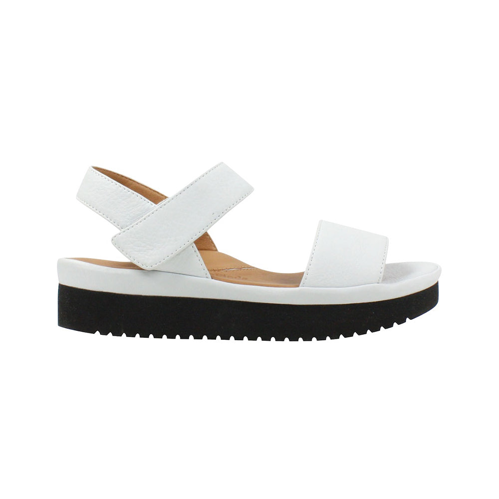 Abrilla Women's White Comfortable Sandals - Perfect for Beach, Pool, and Summer Outfits