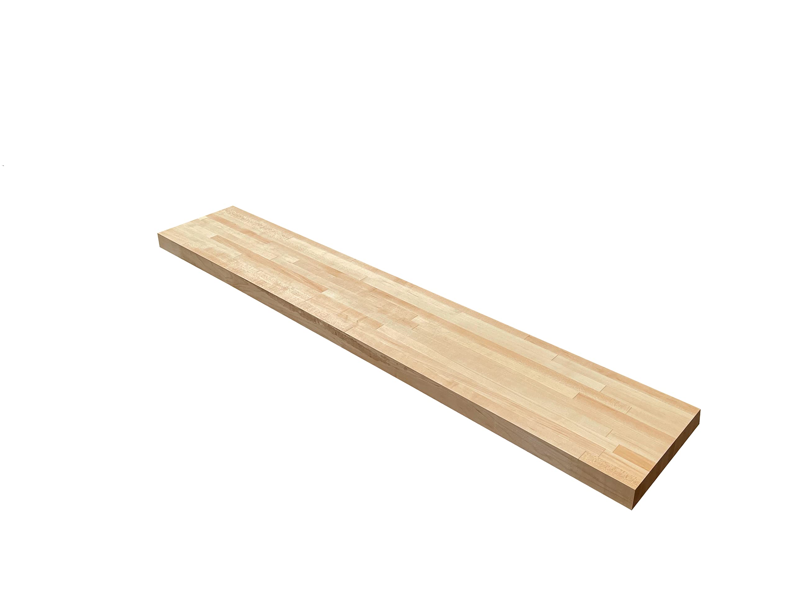 Premium Hard Maple Butcher Block Shelf - 1.5