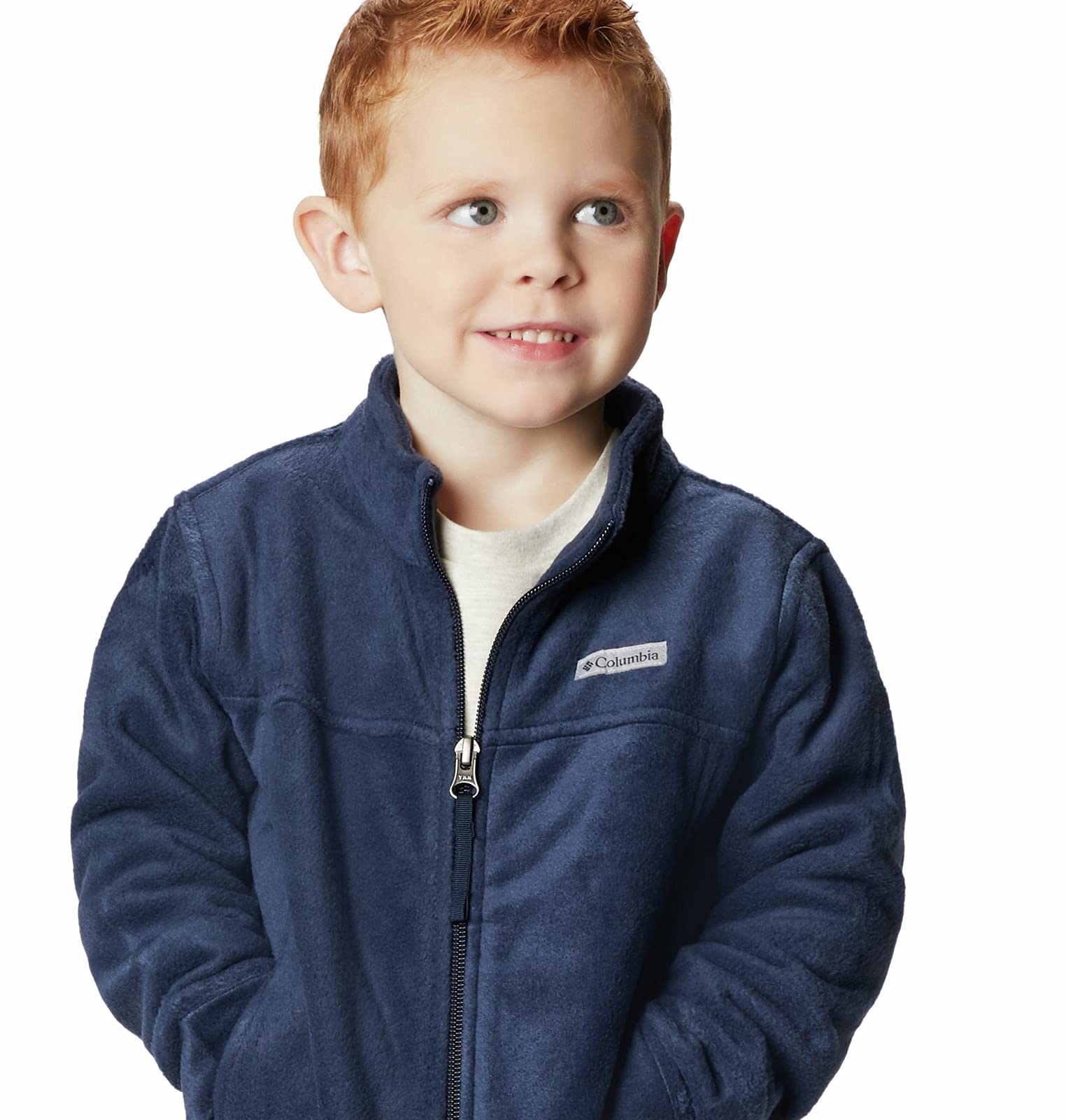 Columbia Boys' Steens Mountain II Fleece Jacket - Soft & Warm Classic Fit Pullover for Toddlers & Kids - Perfect for Outdoor Play, School & Winter Adventures