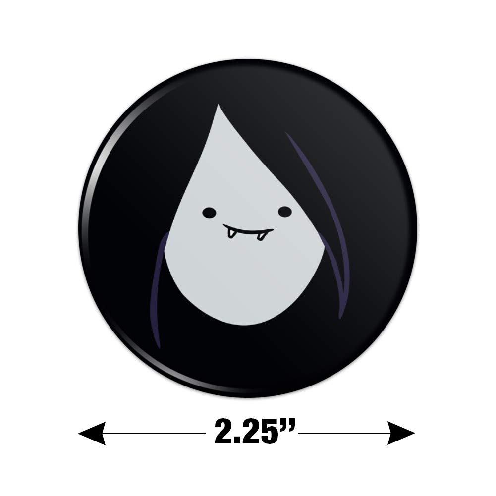 Adventure Time Marceline Head Fridge Magnet - Cartoon Character Kitchen Decor for Refrigerator, Locker & Office - Fun Pop Culture Gift for Fans