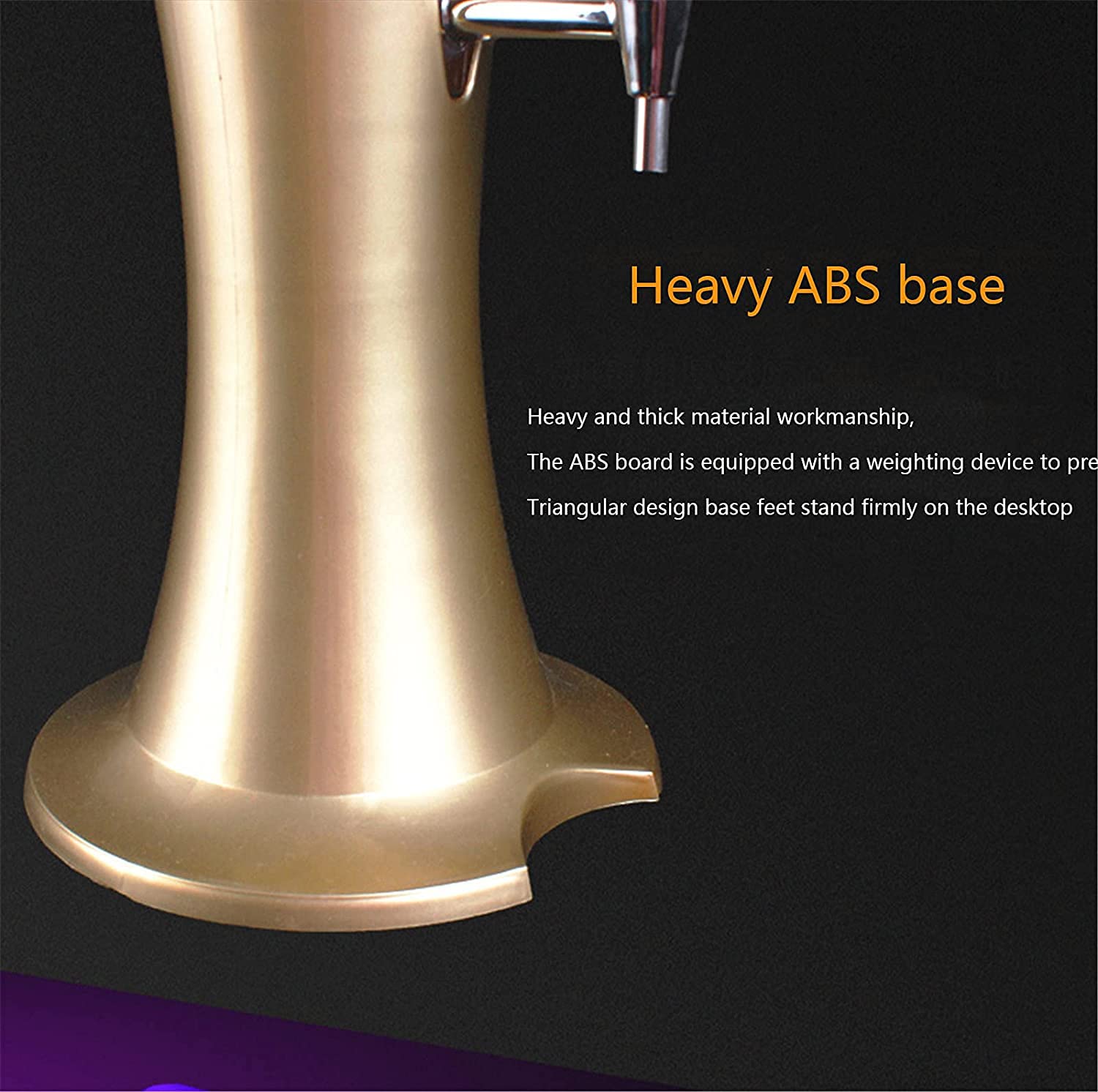 3L LED Beer Tower Dispenser with Ice Cooling & Tap - Perfect for Home, Bar & Party Beverage Dispensing | Beer Column & Drink Dispenser for Chilled Draft Beer