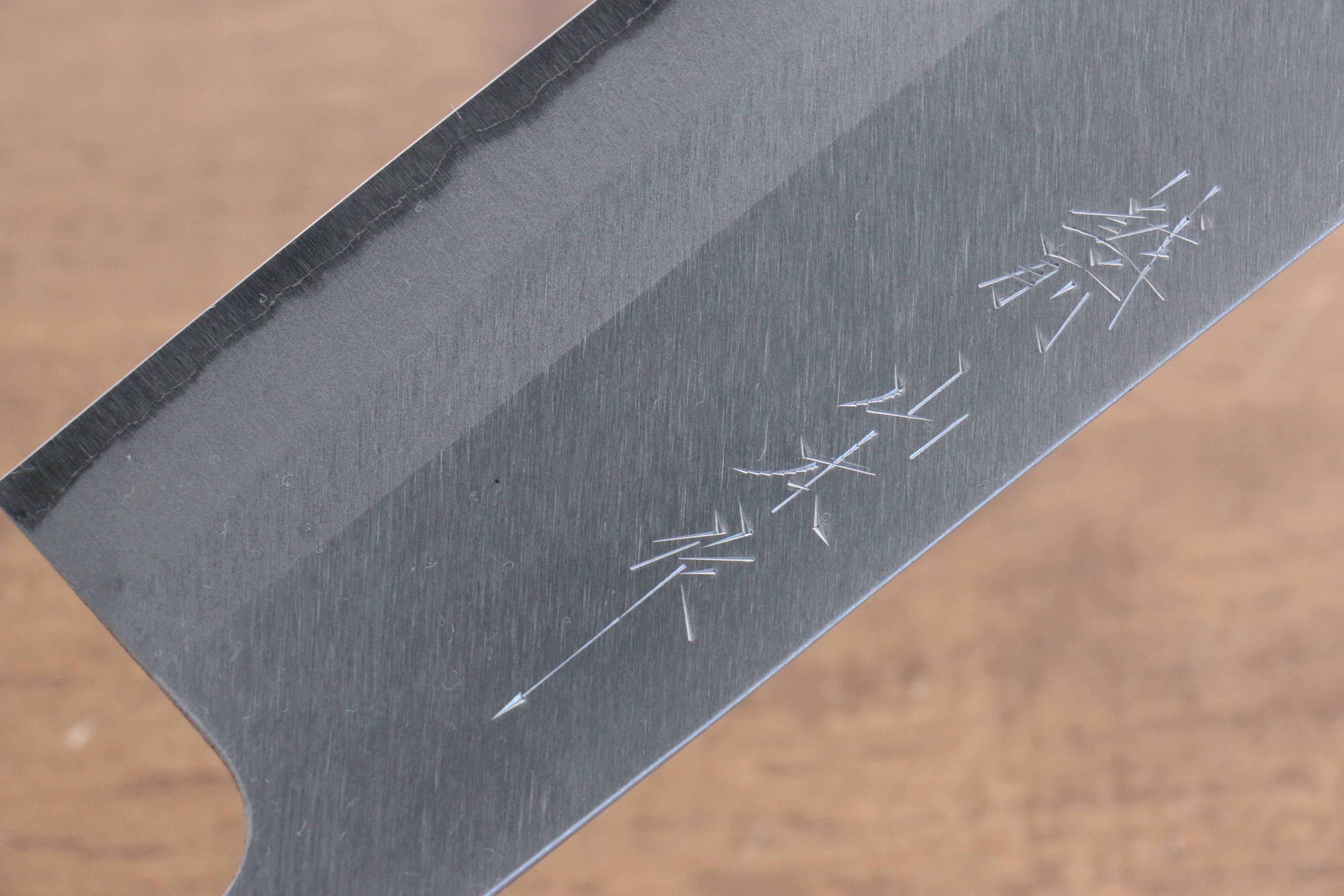 Nao Yamamoto White Steel No.2 Kasumitogi Nakiri Knife 165mm with American Cherry Handle - Perfect for Sushi, Vegetables & Precision Cutting