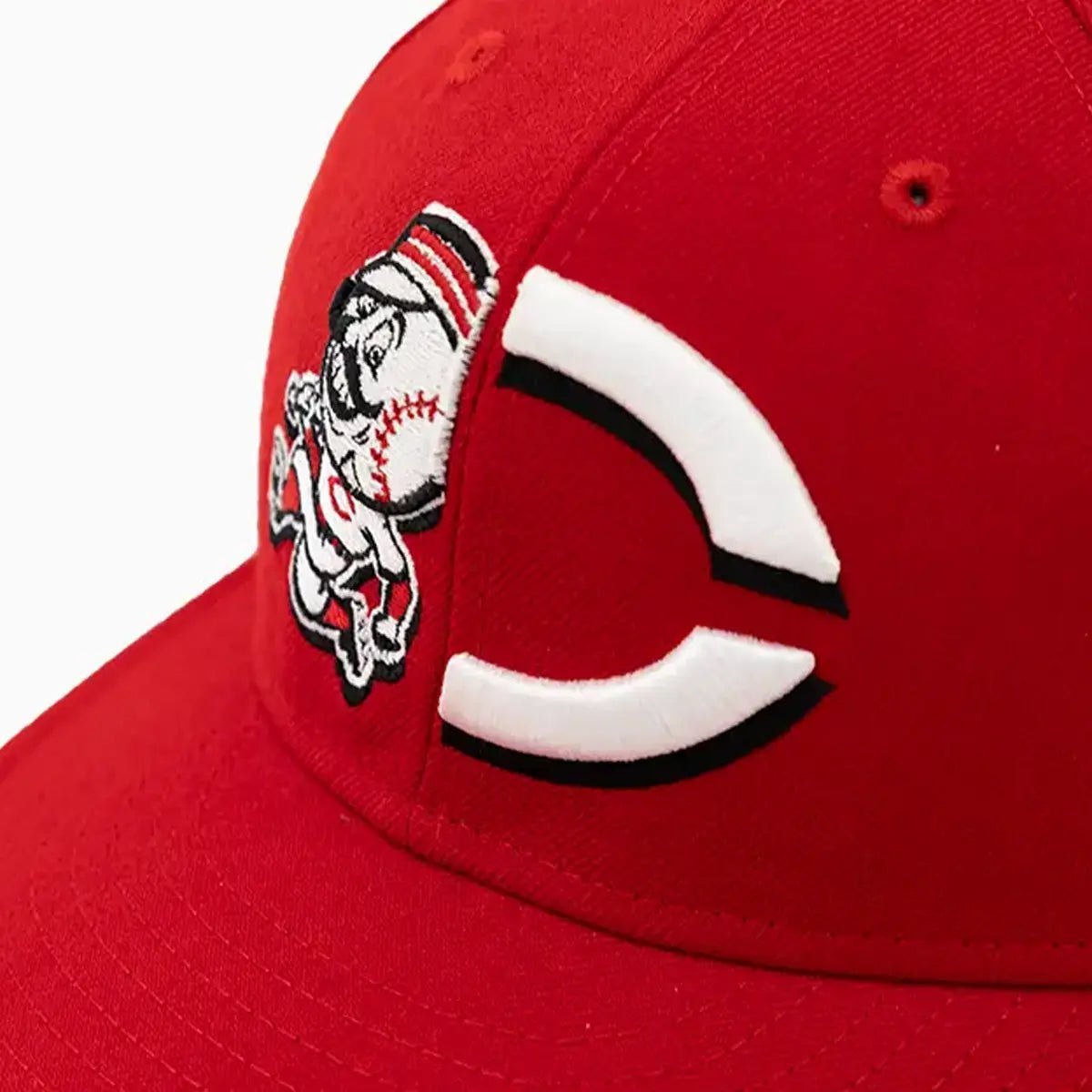 Official Cincinnati Reds MLB 59FIFTY Fitted Baseball Cap - Adjustable Snapback Hat for Men & Women - Perfect for Games, Sports & Casual Wear