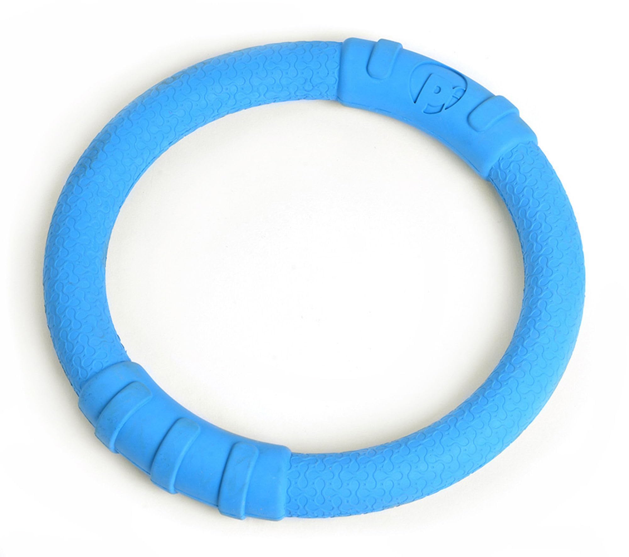 Durable Rubber Ring Dog Chew Toy for Large Dogs - Tough & Interactive Pet Toy for Aggressive Chewers, Playtime & Training - Perfect for Fetch, Tug-of-War & Outdoor Activities