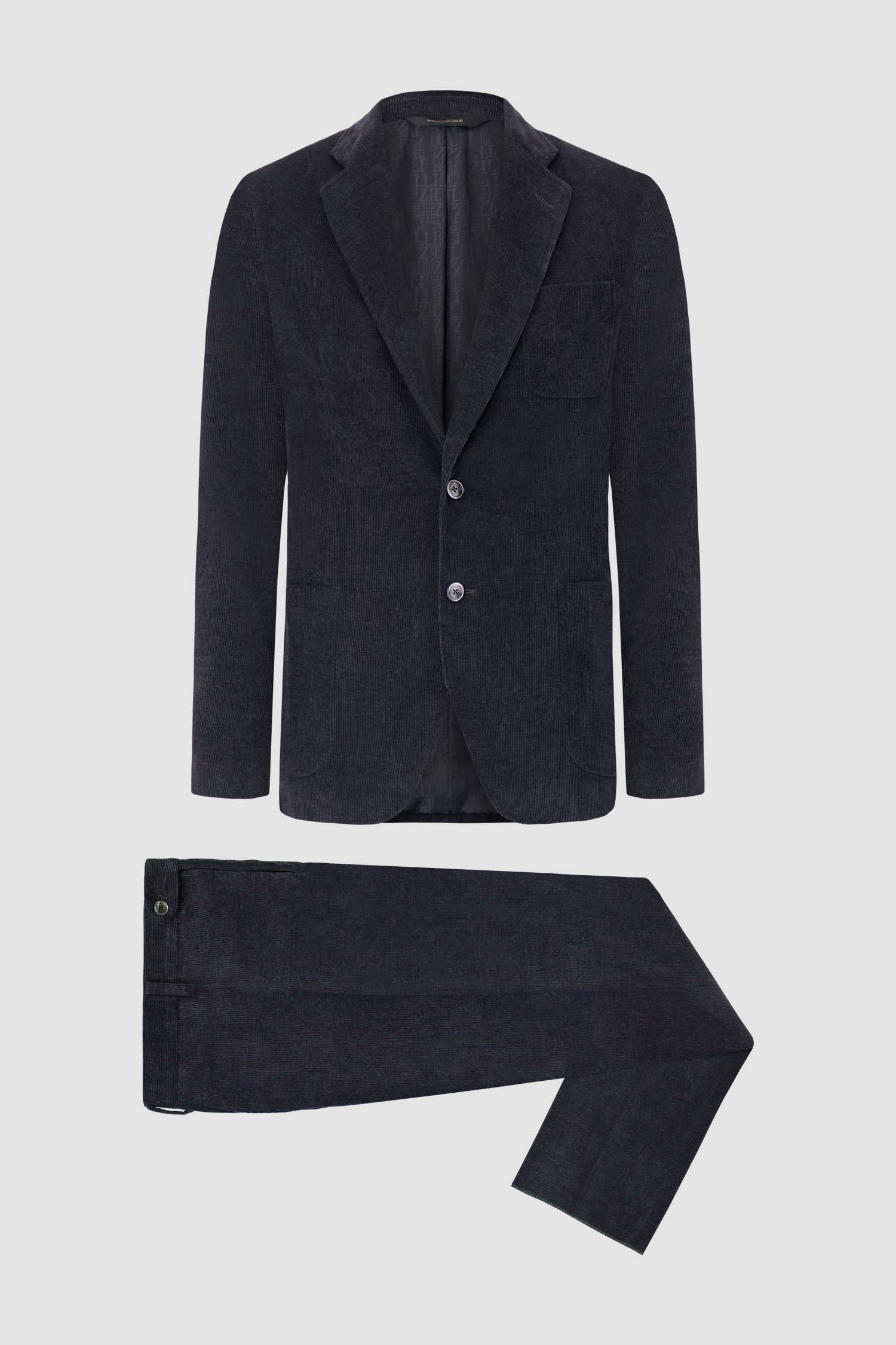 Zilli Dark Grey London Whole Lined Suit - Premium Men's Business Formal Wear for Office, Weddings & Special Occasions