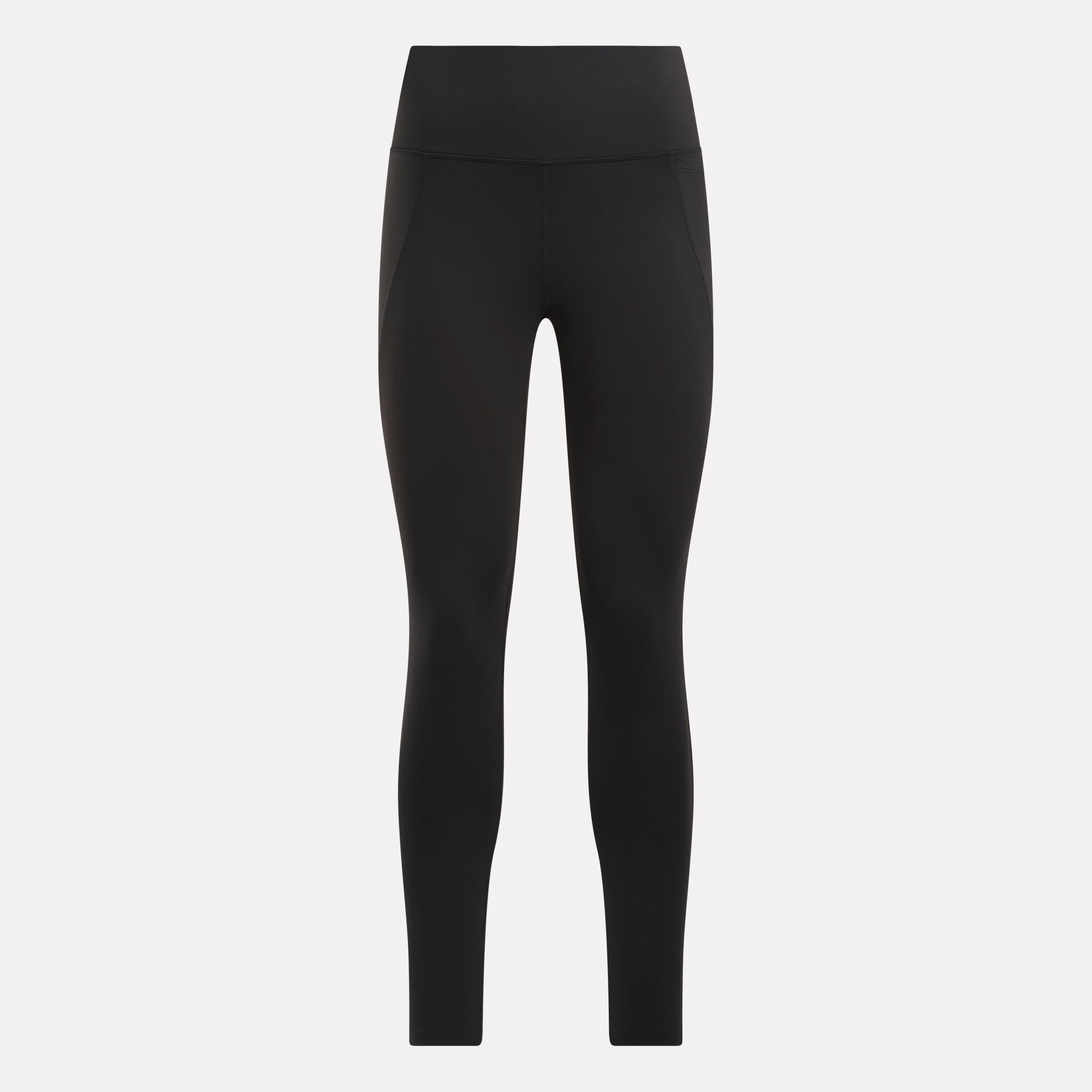 LUX HR High Waist Yoga Pants for Women - Seamless Workout Leggings, Tummy Control Running Tights, Black - Perfect for Gym, Running, Pilates & Lounge Wear