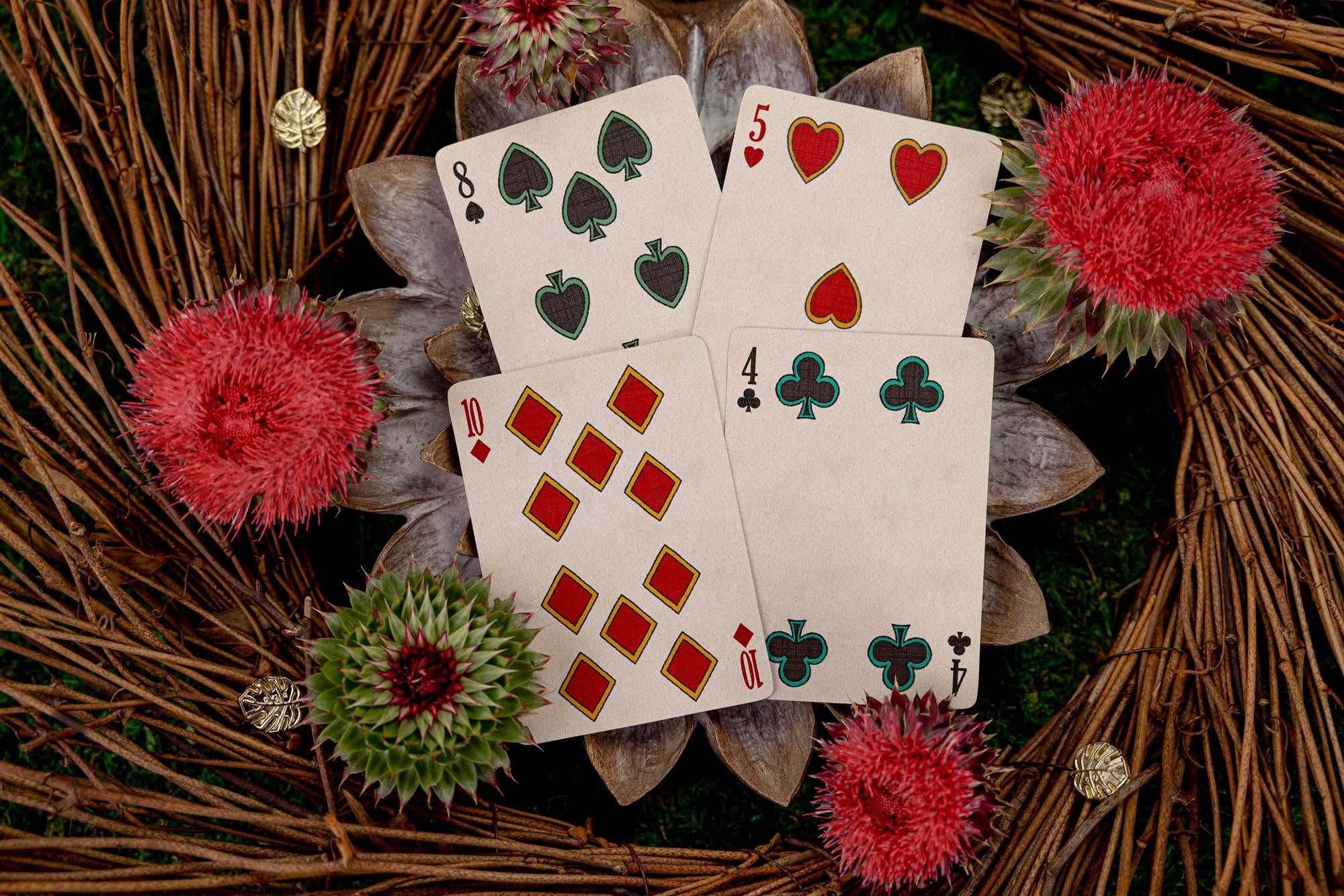 Premium 13th Deck Luxury Playing Cards - Elegant Casino Style for Poker, Blackjack, Magic Tricks & Collectibles