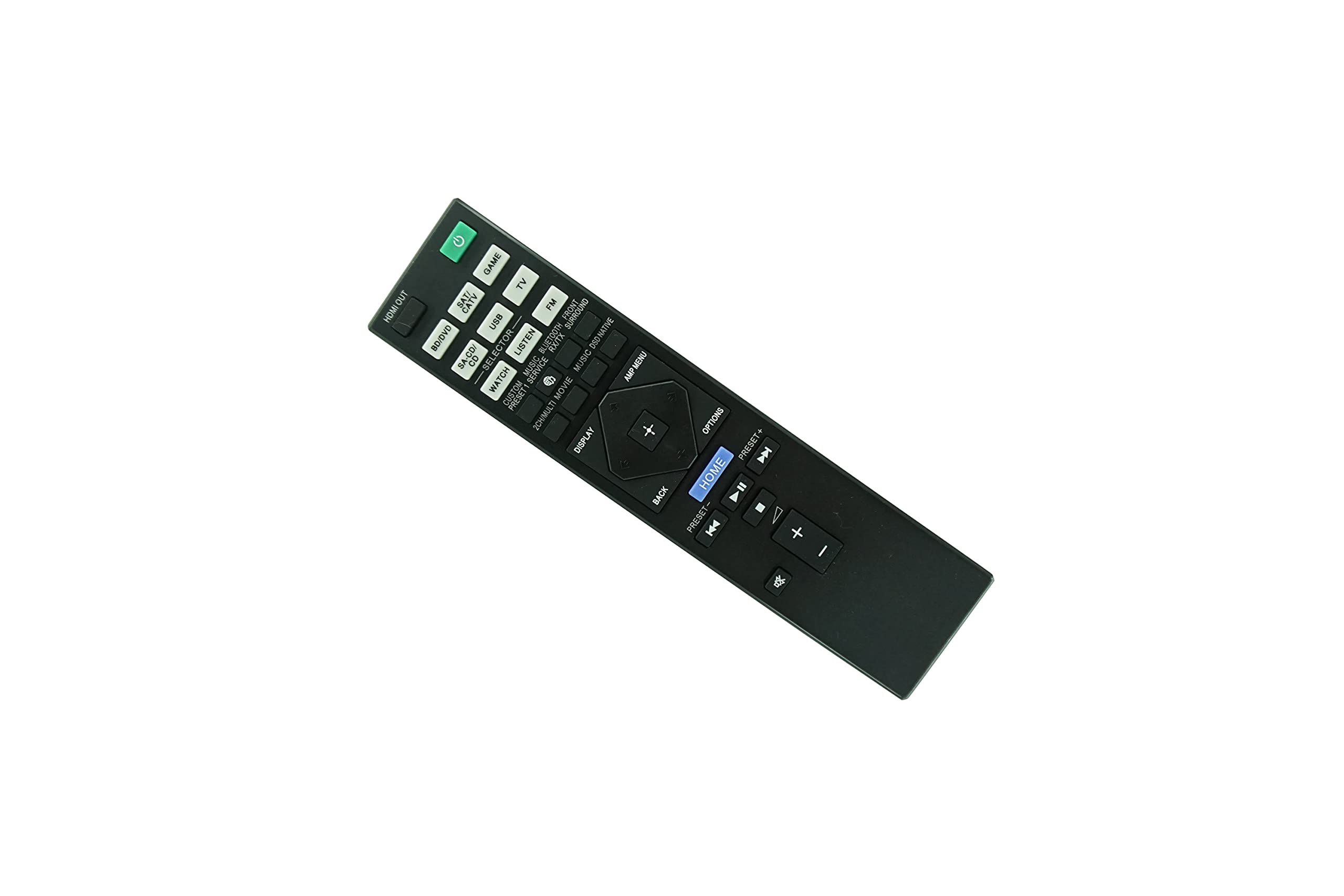 Sony RMT-AA230U RMT-AA320U Remote Control Replacement for STR-DN1080 STR-ZA810ES STR-DN1070 RMT-AA231U STR-DH770 7.2 Channel 4K AV Receiver - Perfect for Home Theater & Entertainment System Control