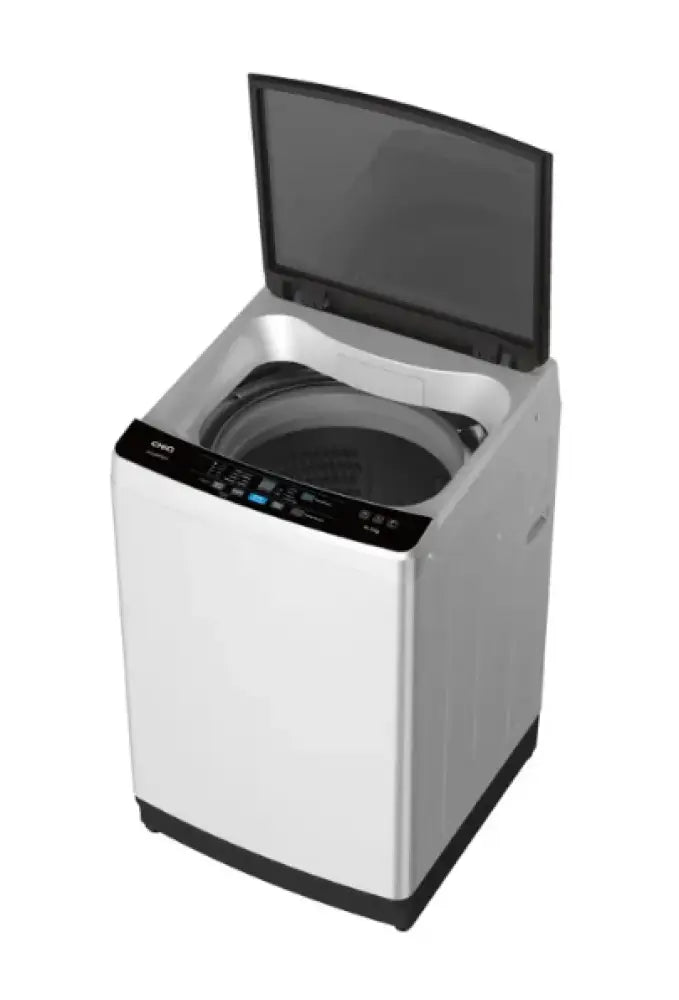 CHiQ WTL65FDW 6.5kg Top Load Washing Machine - Energy Efficient, Compact Laundry Washer for Small Spaces, Perfect for Apartments, Dorms & RVs (White)