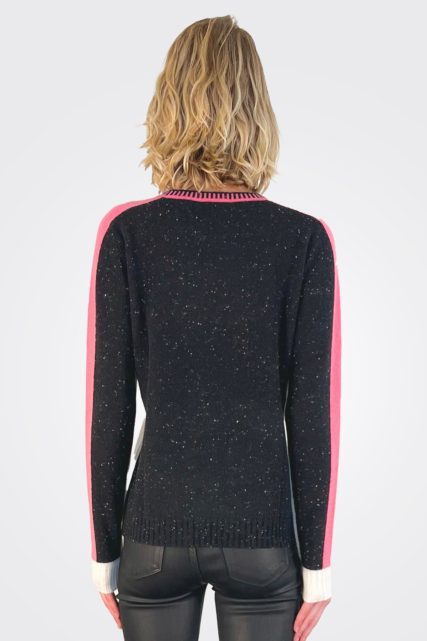 Soft Crew Neck Sweater for Women - Lightweight & Comfortable Melon Color - Perfect for Casual Wear, Office Outfits & Fall Layering