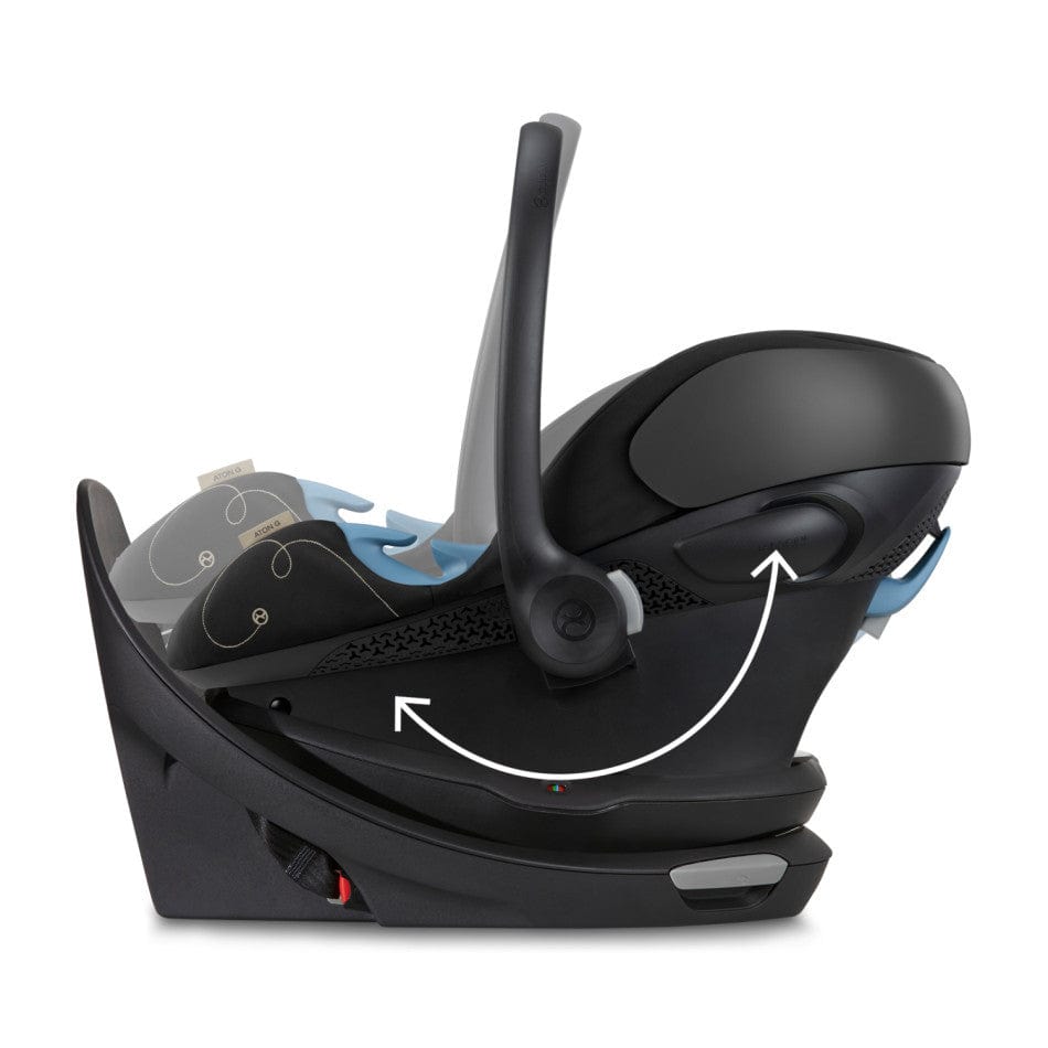 Cybex Aton G Swivel Sensorsafe Convertible Car Seat - Safe & Comfortable for Babies & Toddlers - Perfect for Travel & Daily Commute