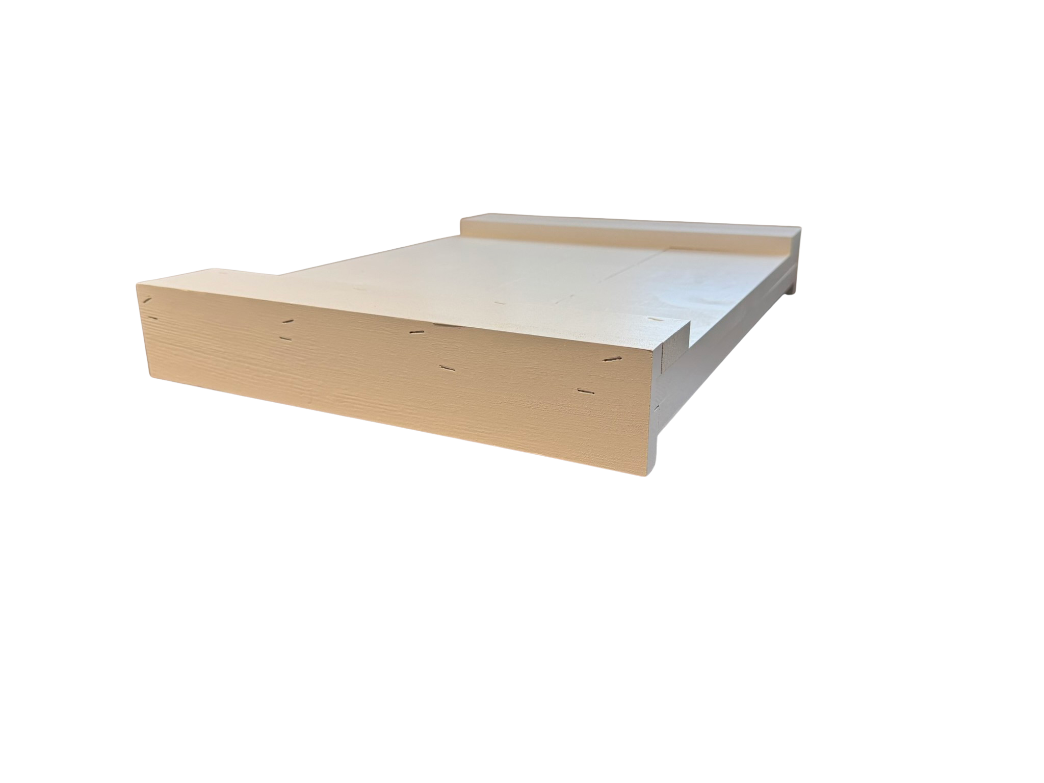10 Frame Premium White Pine Beehive Migratory Lid with Patty Spacer Rim/Shim - Painted Wooden Beekeeping Equipment for Honey Harvesting & Hive Management