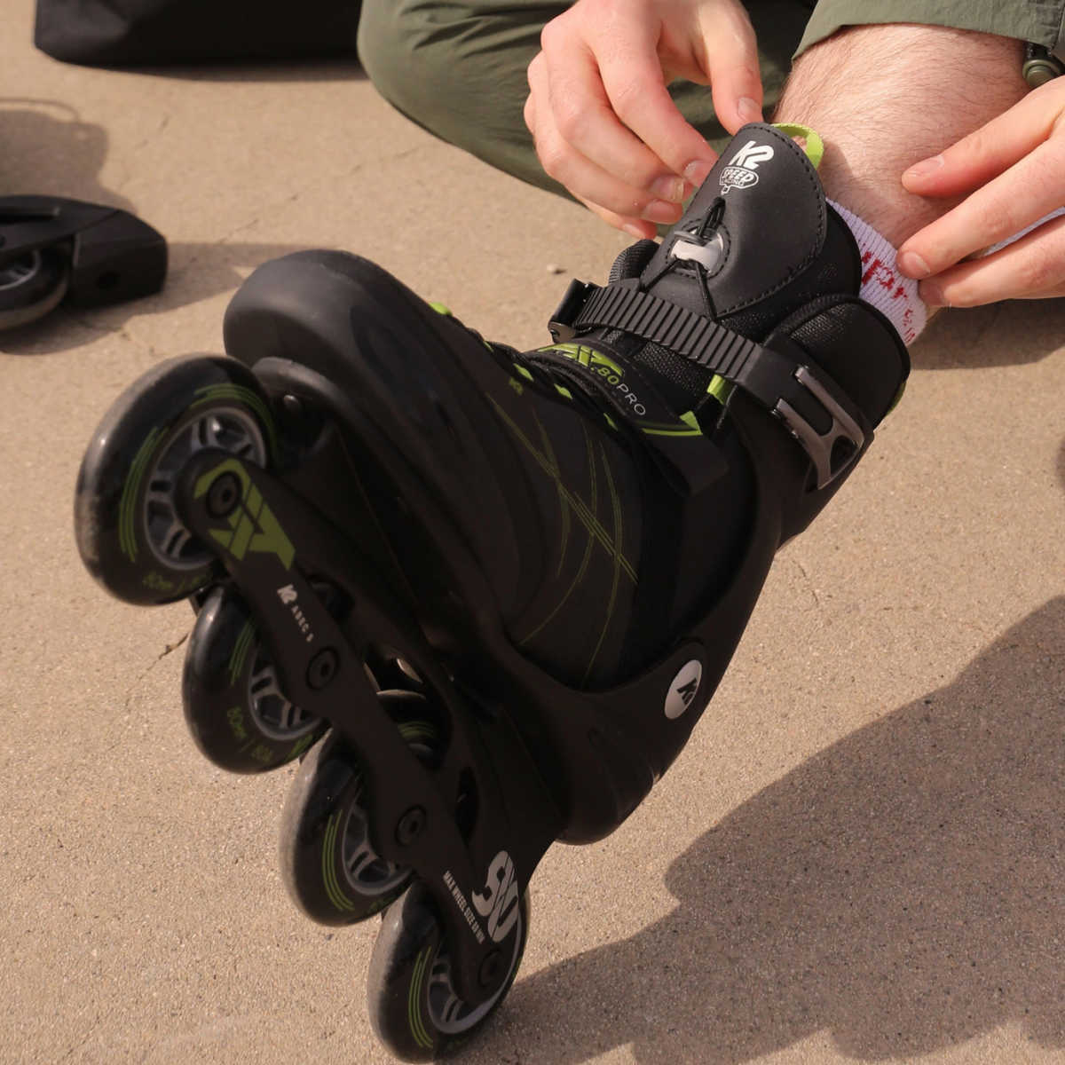 K2 FIT 80 Pro 22 Inline Skates for Adults - High Performance Fitness & Speed Skates - Perfect for Outdoor Exercise, Training & Urban Commuting