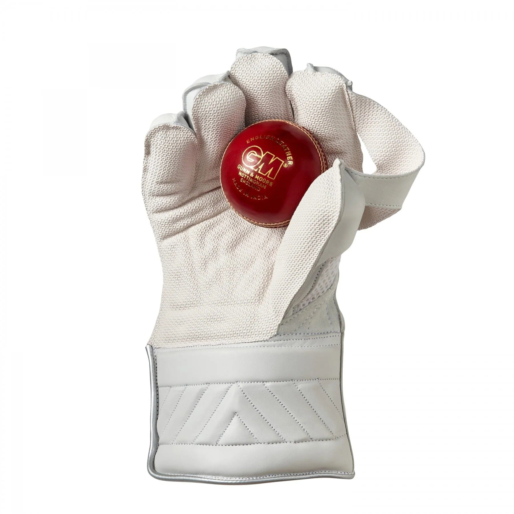GM Original Professional Cricket Wicketkeeping Gloves - Durable Leather with Reinforced Padding for Safe Catches - Perfect for Cricket Matches, Training & Practice Sessions