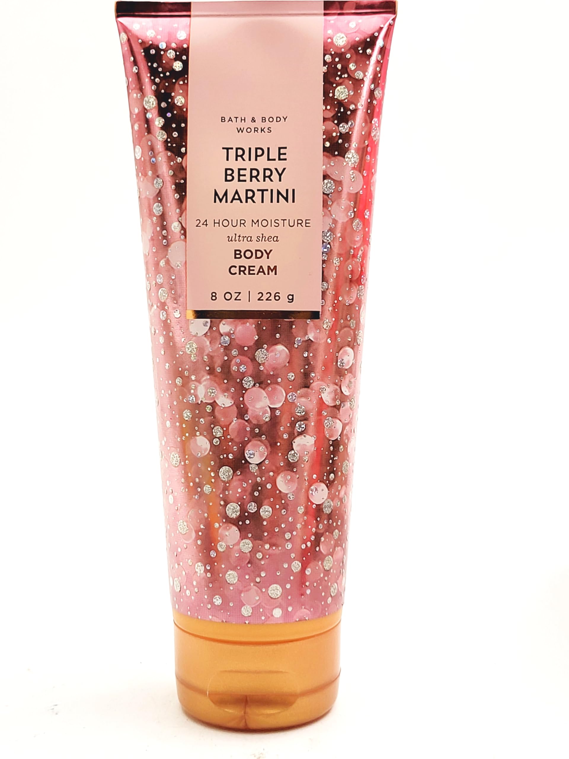 Triple Berry Martini Ultra Shea Body Cream - 8 oz Moisturizing Lotion for Dry Skin | Bath & Body Works | Hydrating & Nourishing for Hands, Body & Feet | Perfect for Daily Use & Gift Giving