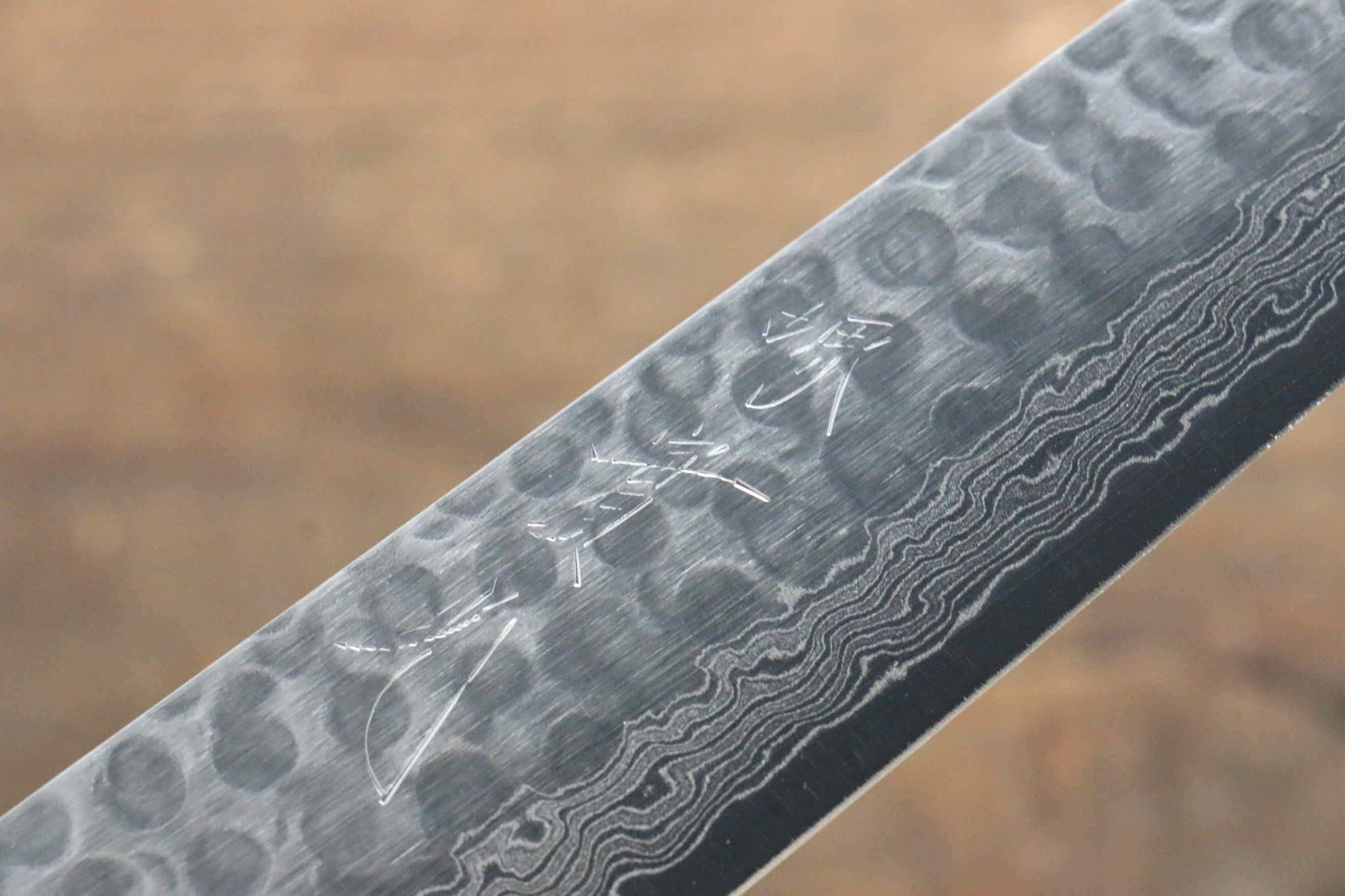 Premium Jikko VG10 17-Layer Sujihiki Sushi Knife 230mm with Oak Handle - Perfect for Slicing Sashimi, Sushi Rolls & Japanese Cuisine