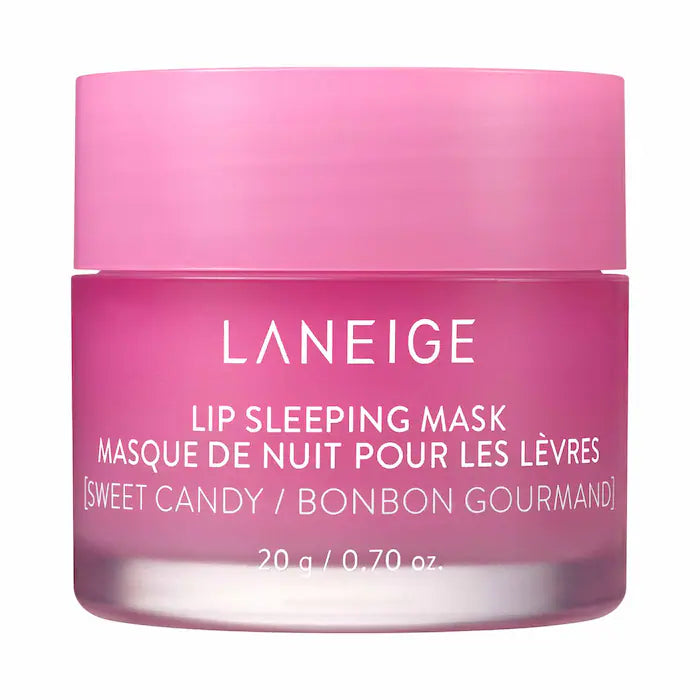 LANEIGE Vitamin C Lip Sleeping Mask - Intensive Hydration Overnight Lip Treatment for Dry & Chapped Lips - Perfect for Nighttime Skincare Routine & Winter Lip Care