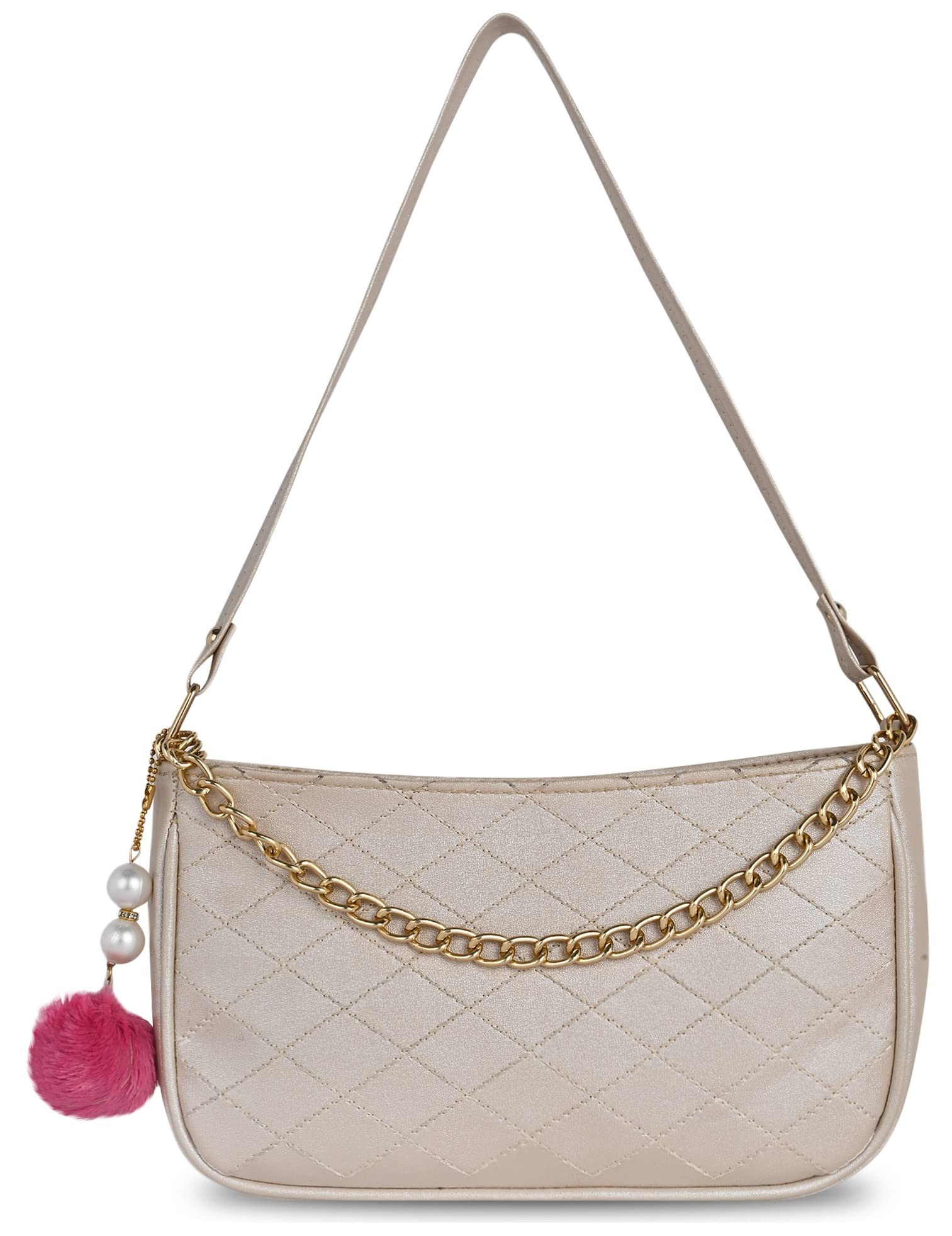 Fargo Women's PU Leather Crossbody Sling Bag with Chain Strap - Fashion Shoulder Purse for Daily Use, Travel & Shopping (300-305)