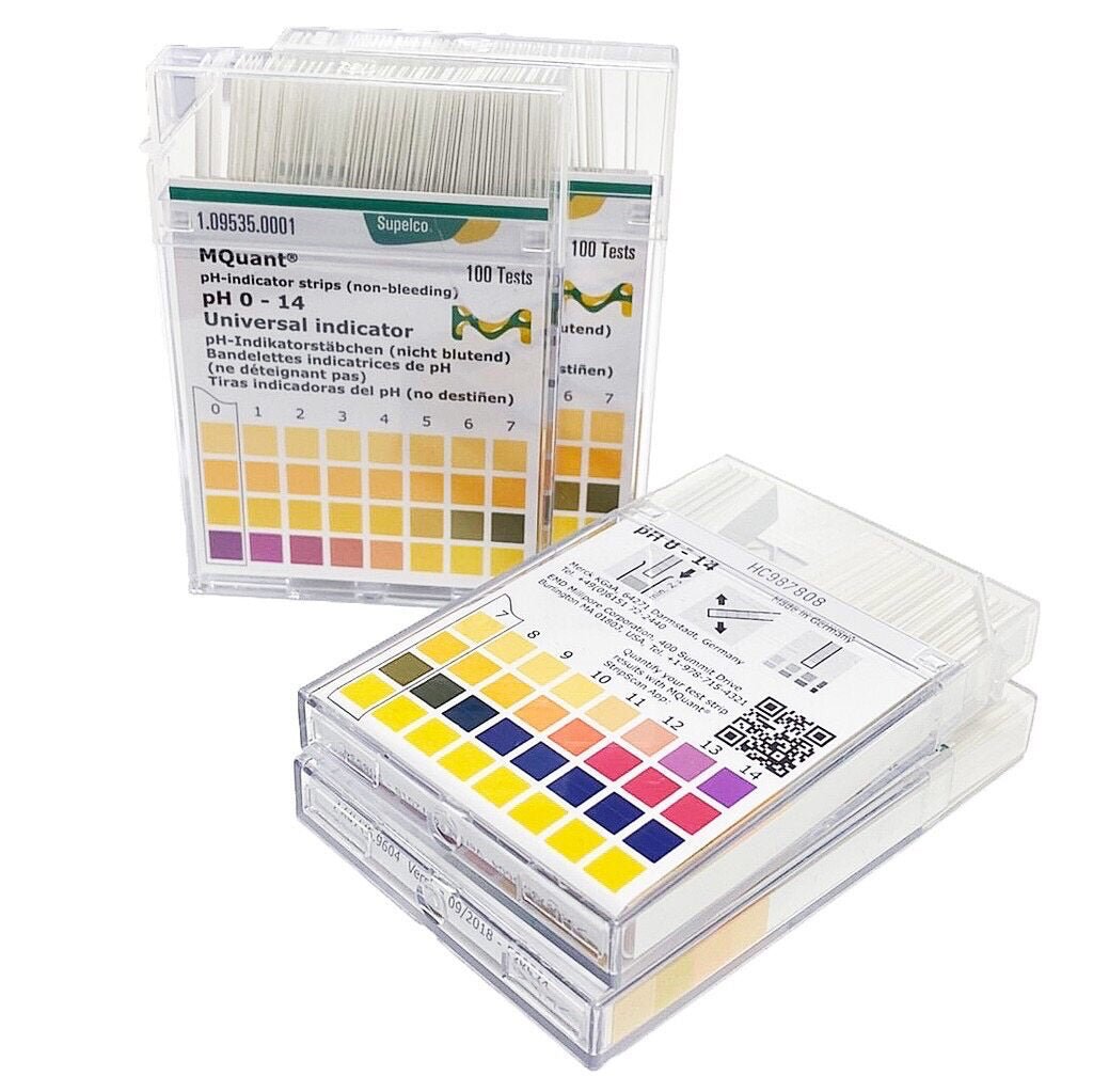 Universal pH Test Strips 0-14 | Accurate Water, Soil & Urine Testing Kit for Pools, Aquariums & Hydroponics | Fast & Reliable pH Level Measurement