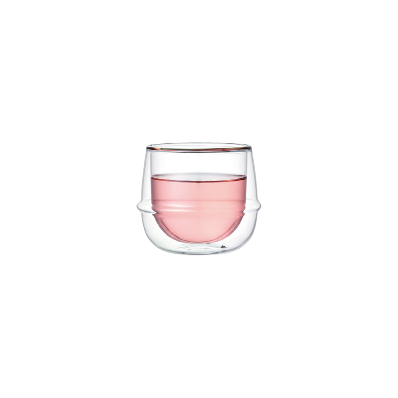 Premium Kronos Double Wall Insulated Wine Glass - 250ml (8.5oz) Shatterproof Stemless Tumbler for Red/White Wine, Cocktails & Iced Beverages - Perfect for Home, Parties, Picnics & Outdoor Dining