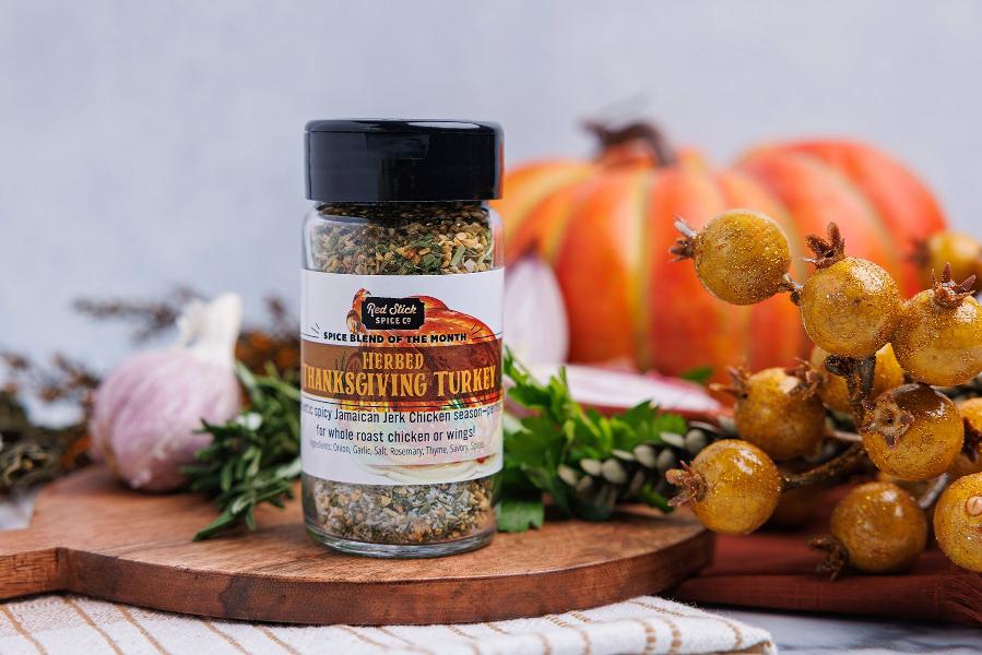 Herbed Thanksgiving Turkey Spice Blend | November Spice of the Month | Perfect for Roasting Turkey, Seasoning Stuffing & Holiday Cooking